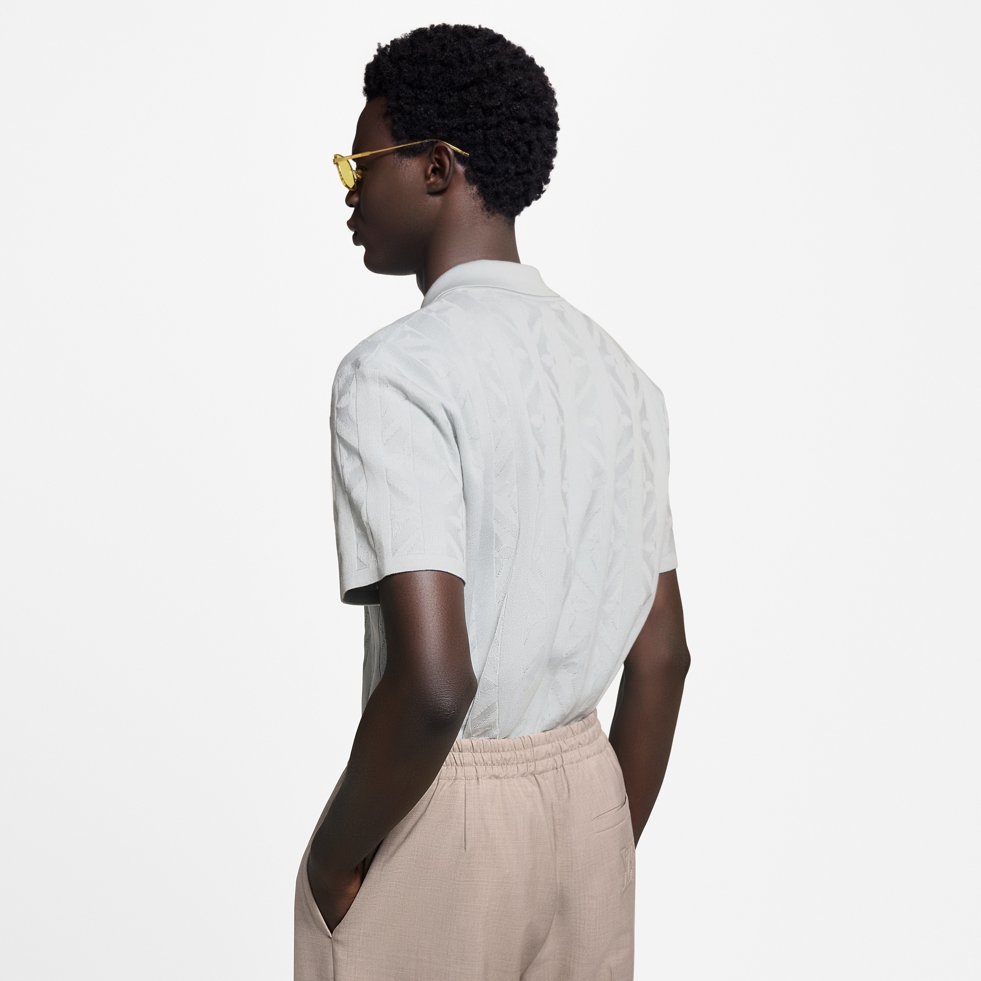 Short-Sleeved Knit Shirt - 5