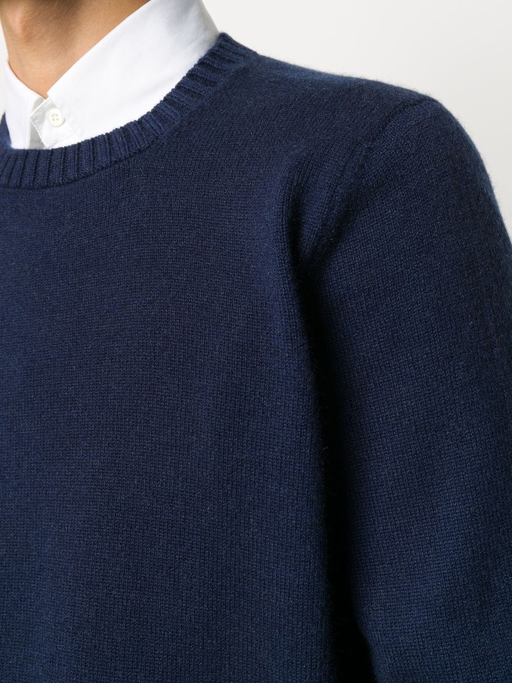 crewneck knit jumper - 5