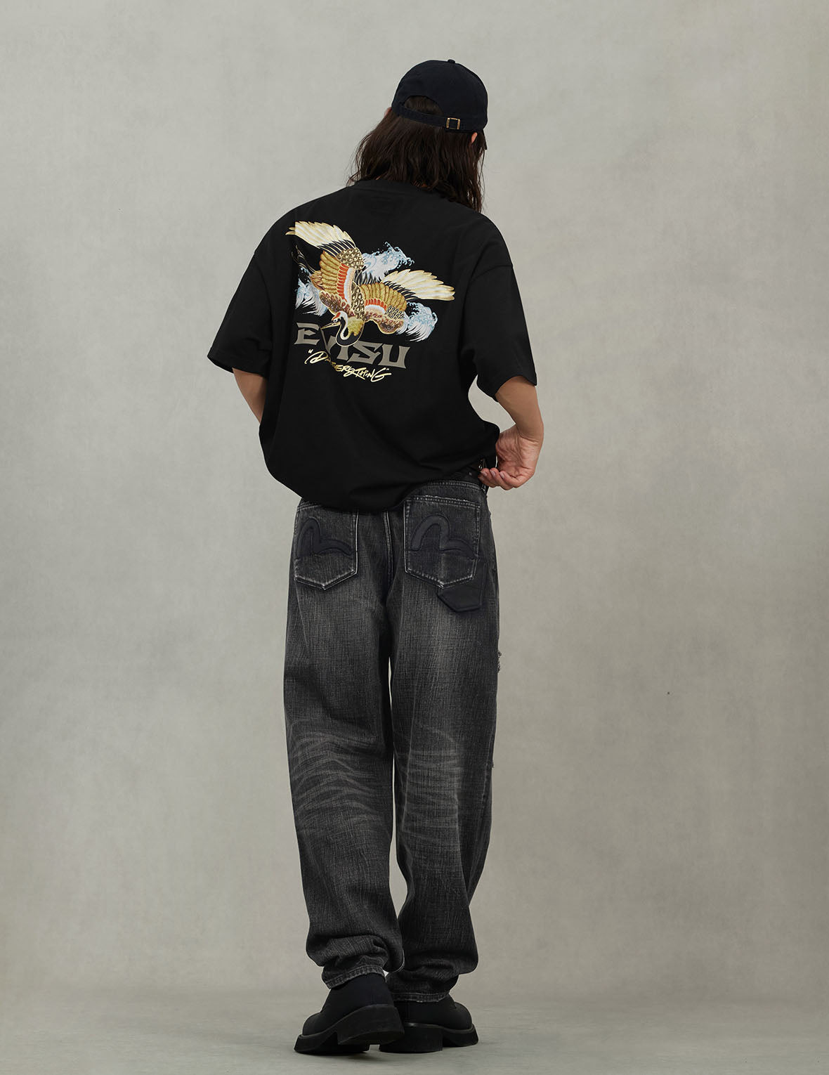 7-Pocket Design Washed Relax Vintage Straight Fit Jeans #2030 - 6