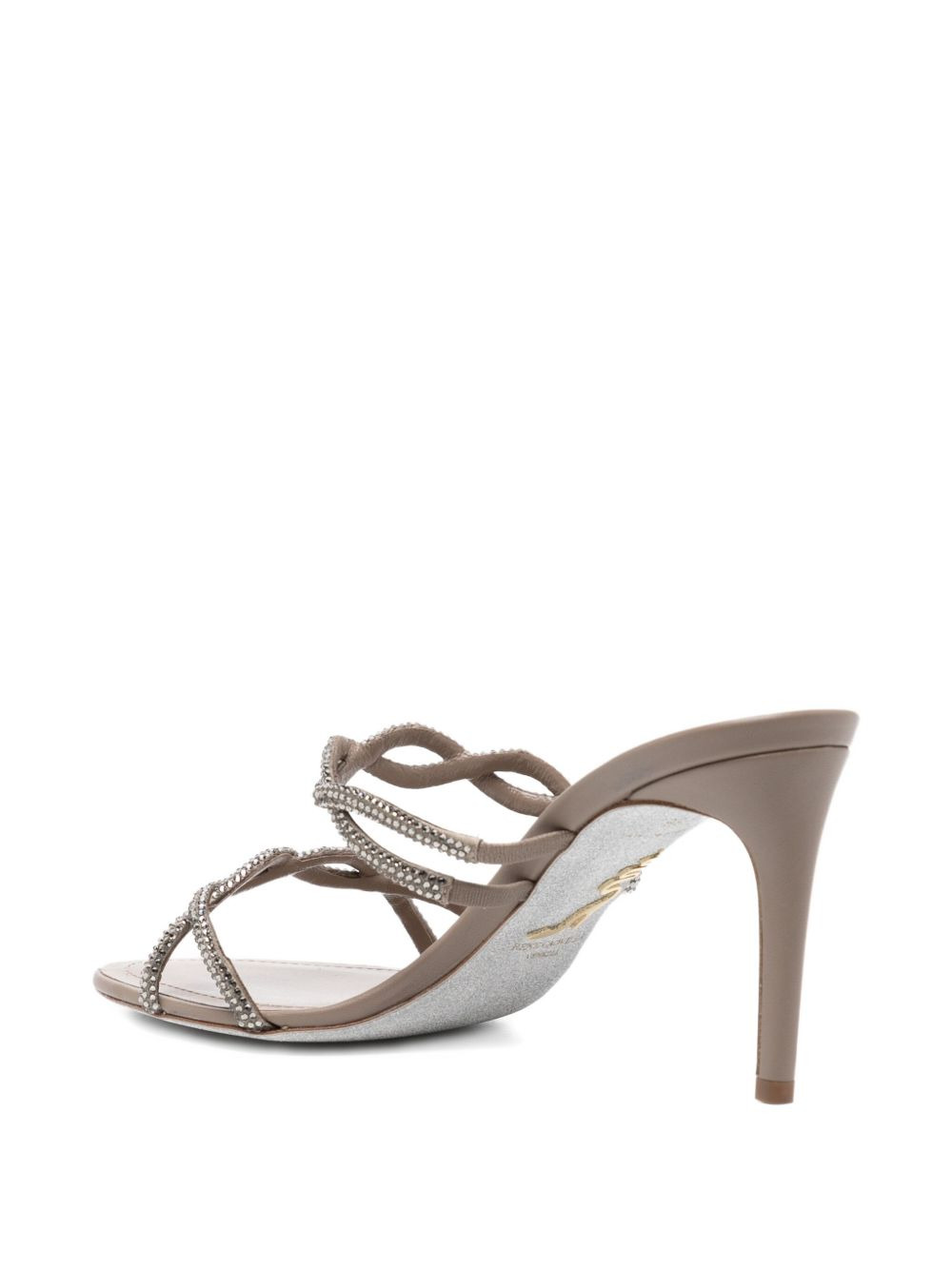 90mm crystal-embellished sandals - 3