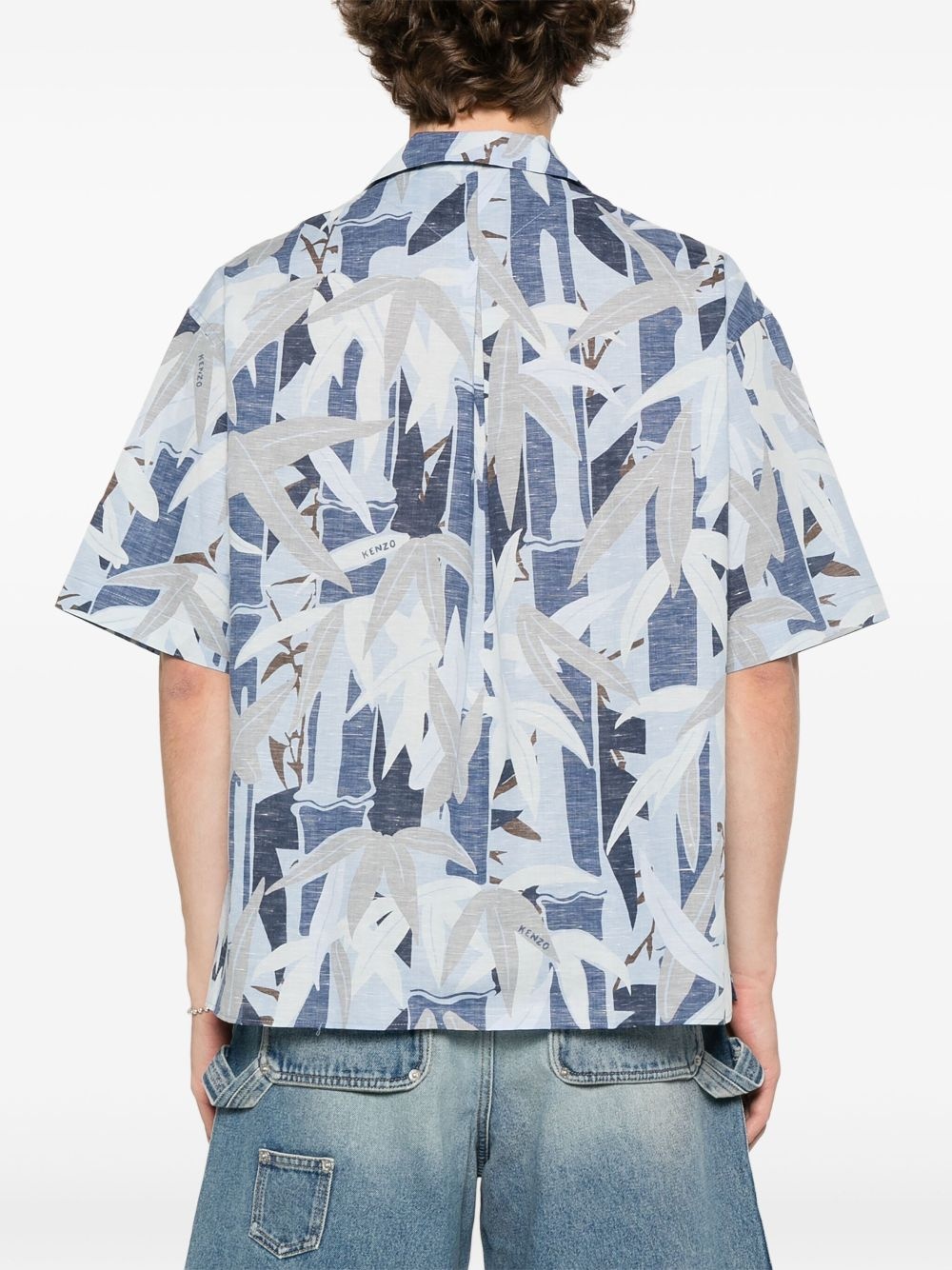 Chiku-Rin Camo Hawaiian shirt - 4