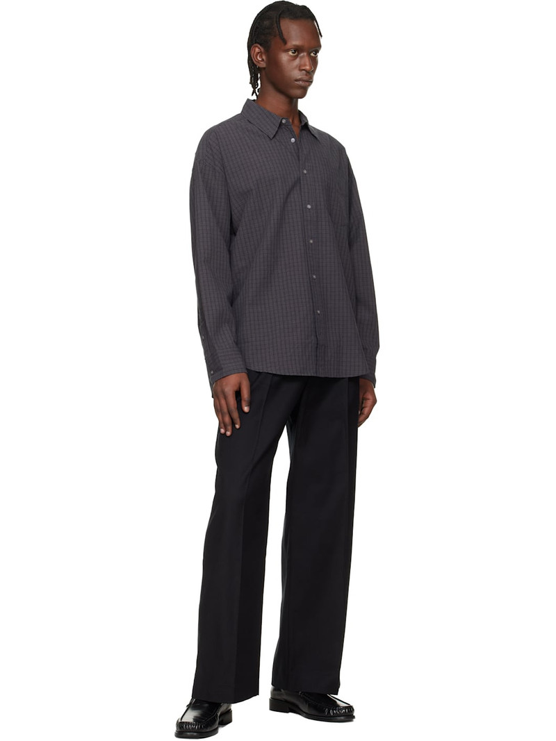 HOPE Black Loose-Fit Trousers outlook