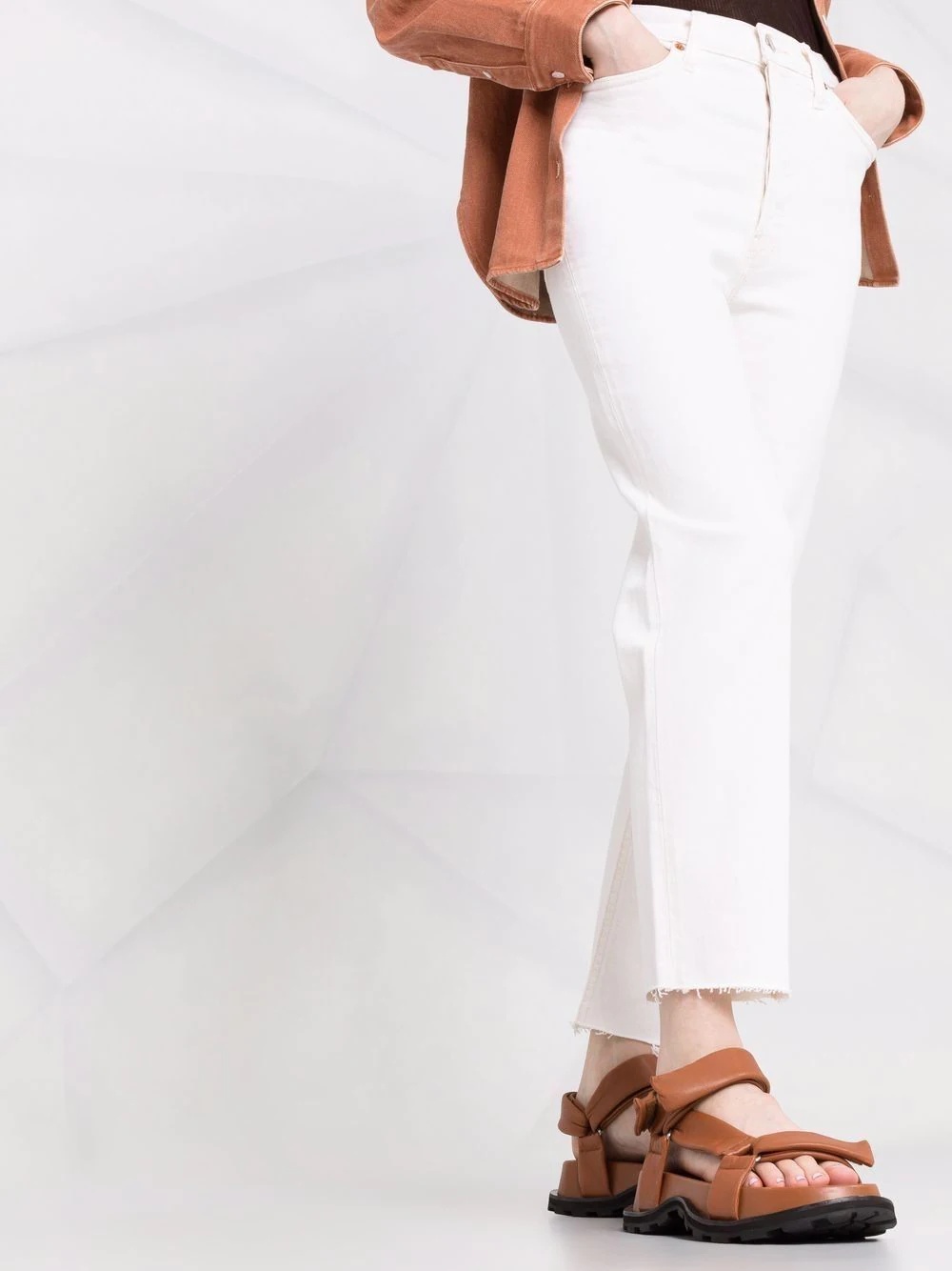 70s Stove Pipe straight-leg jeans - 3