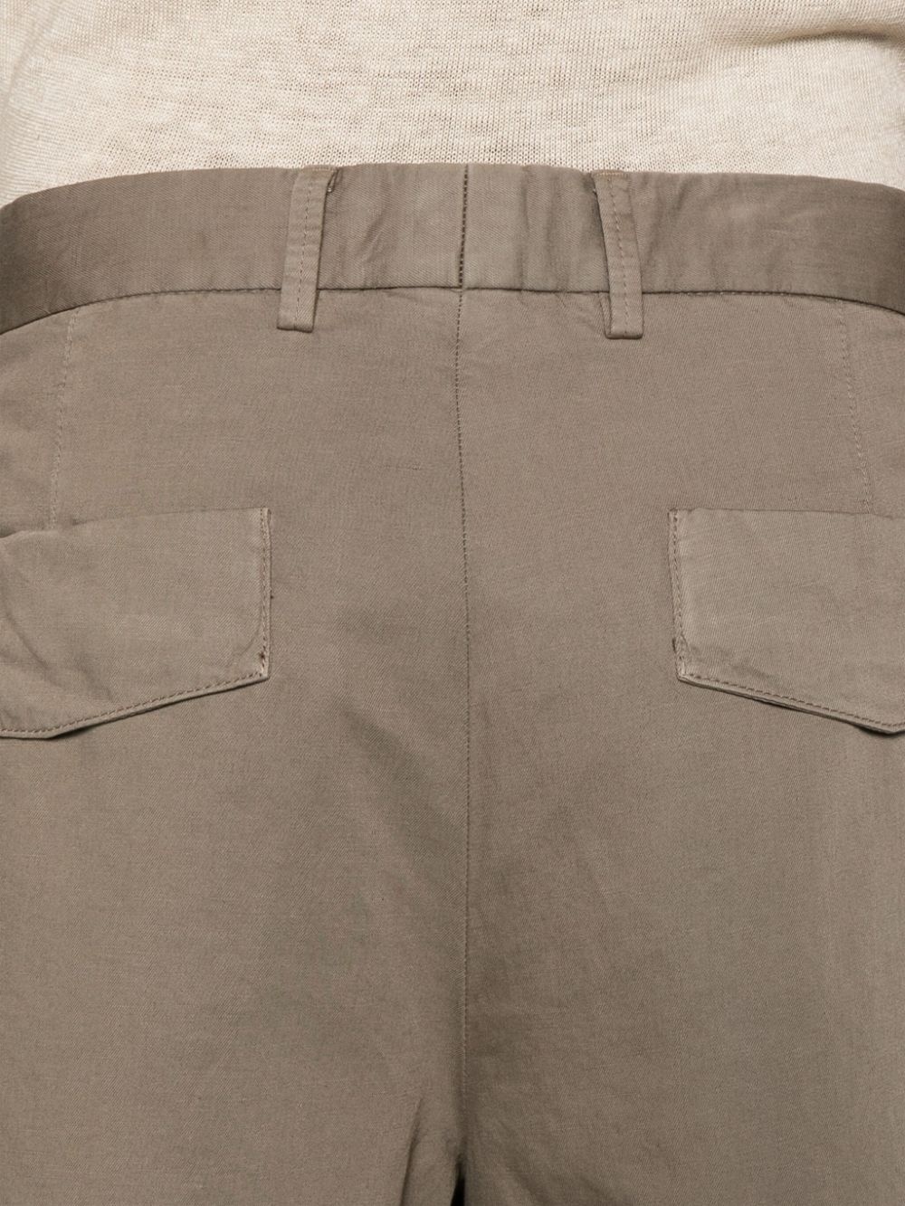 cotton-blend chino shorts - 5