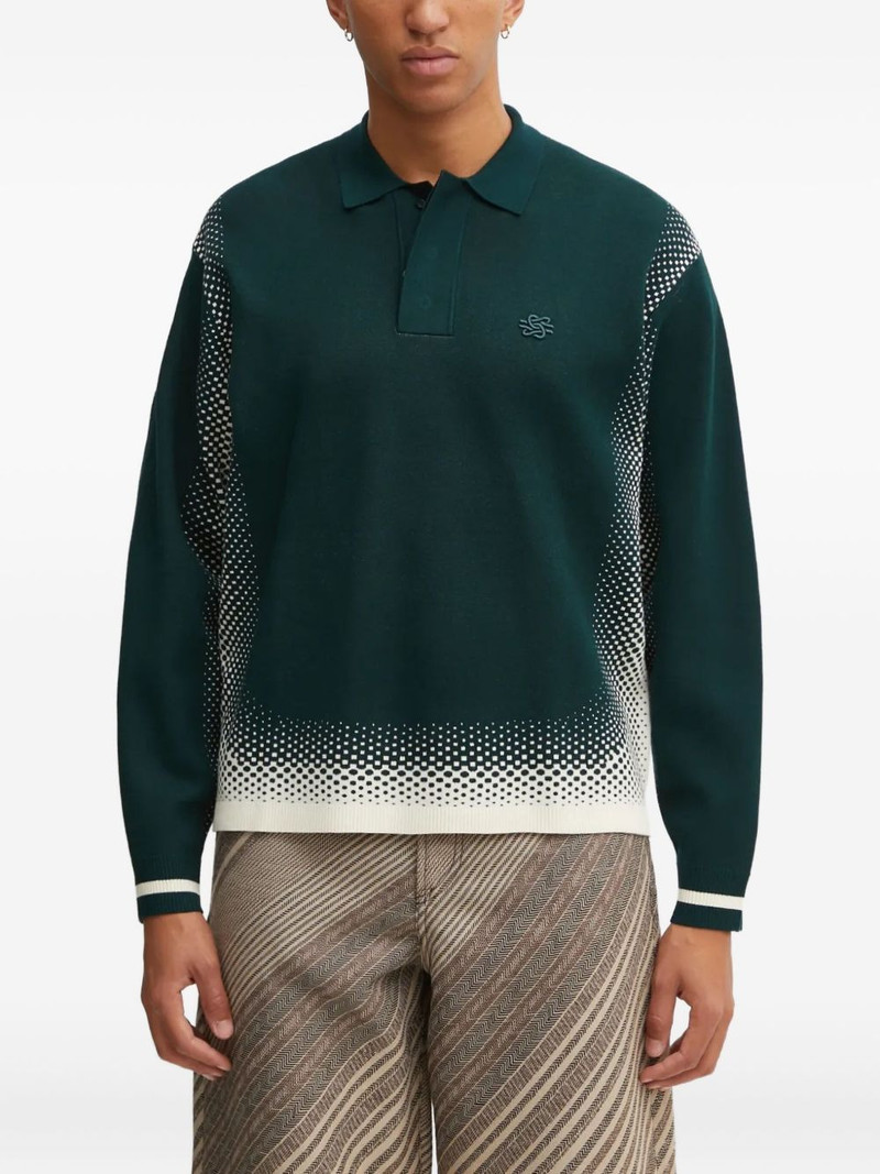 long-sleeves polo shirt 1