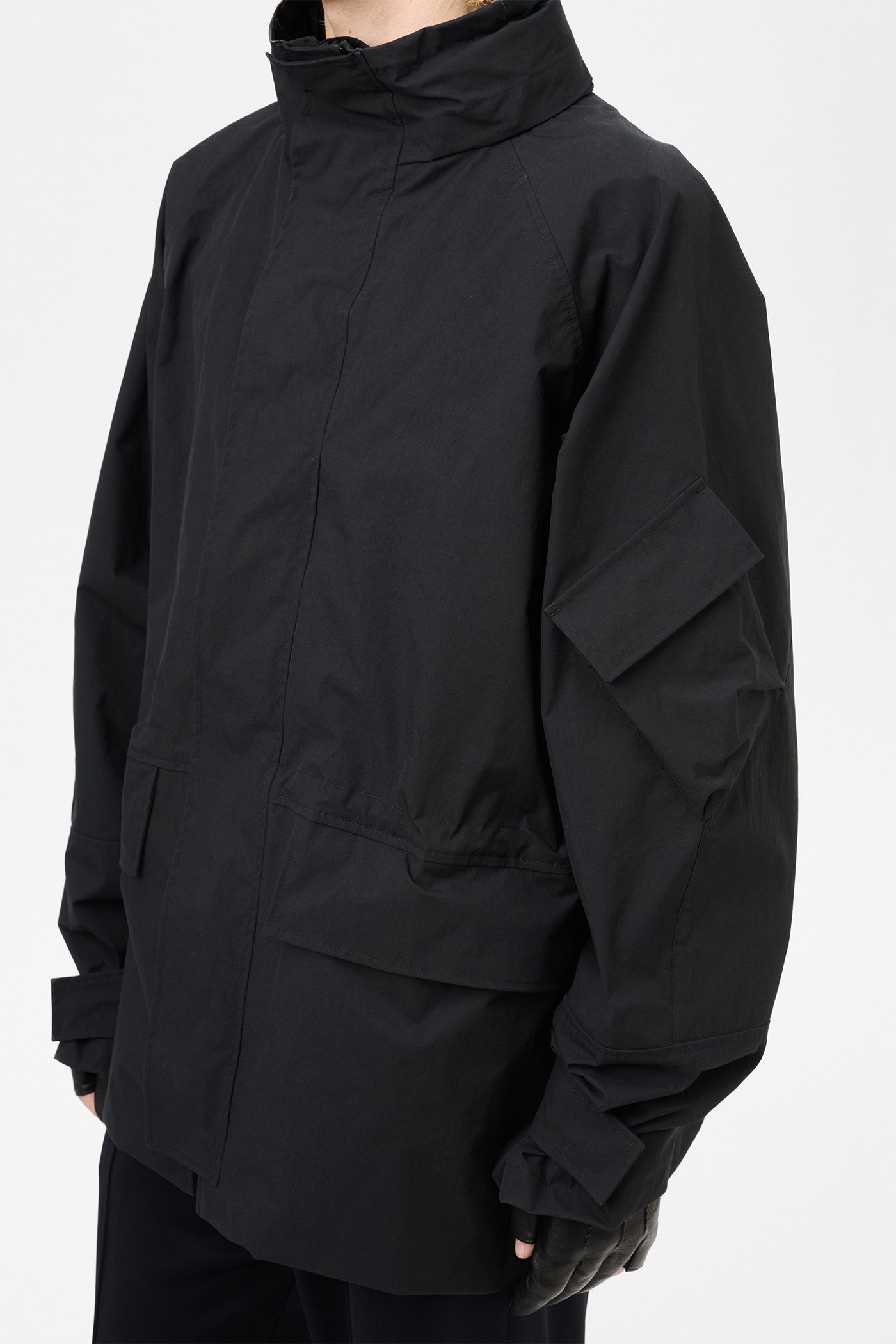 Horizon Jacket Static Black Papyrus Poly - 4