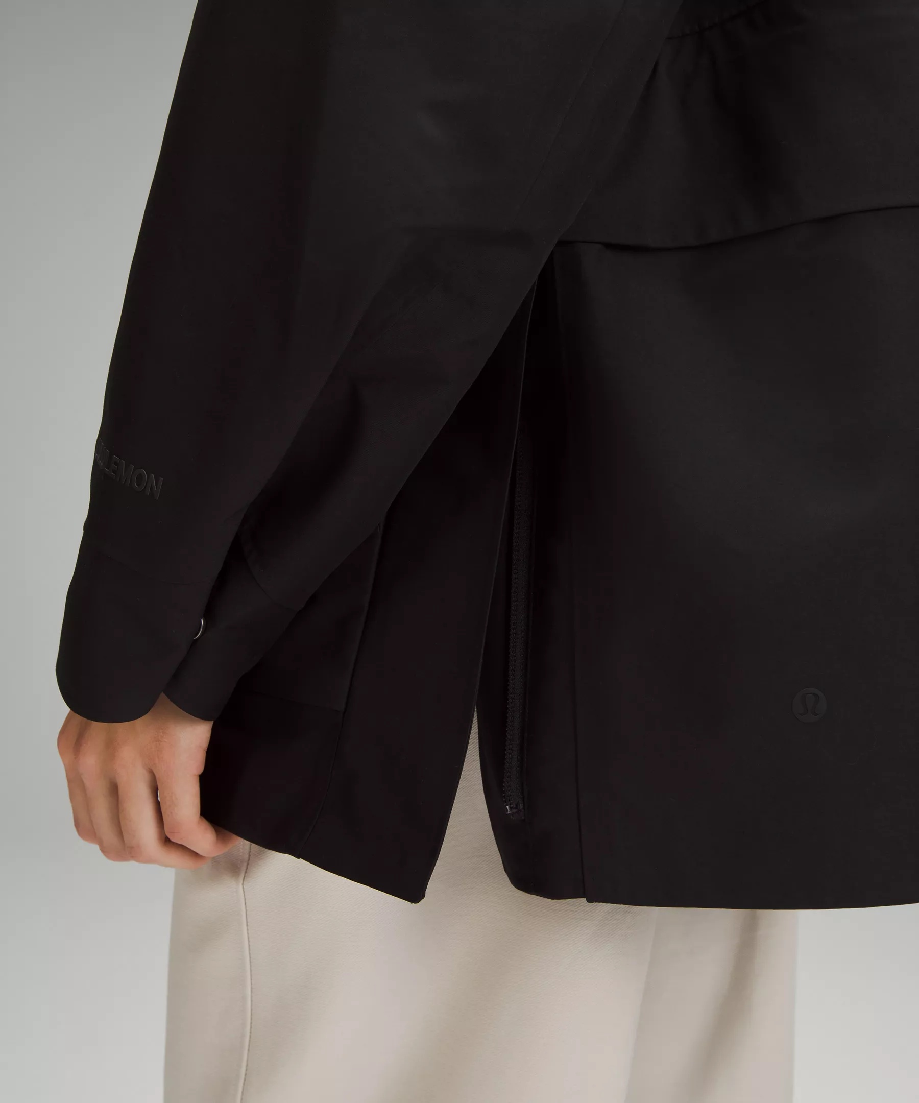 Oversized Hooded Rain Jacket - 7