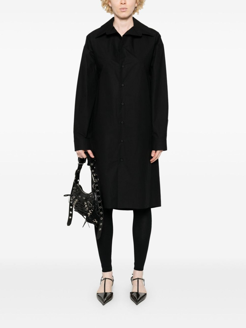 BALENCIAGA cotton-poplin shirtdress outlook
