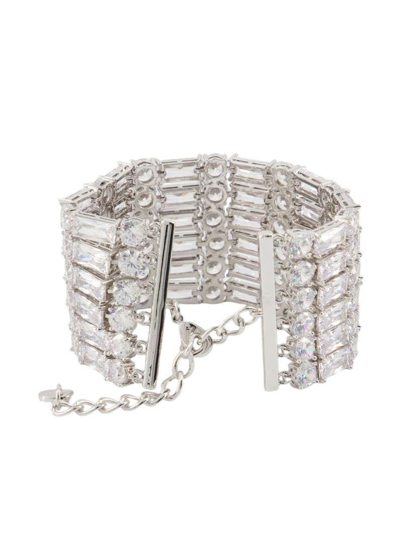 self-portrait crystal-embellished bracelet outlook