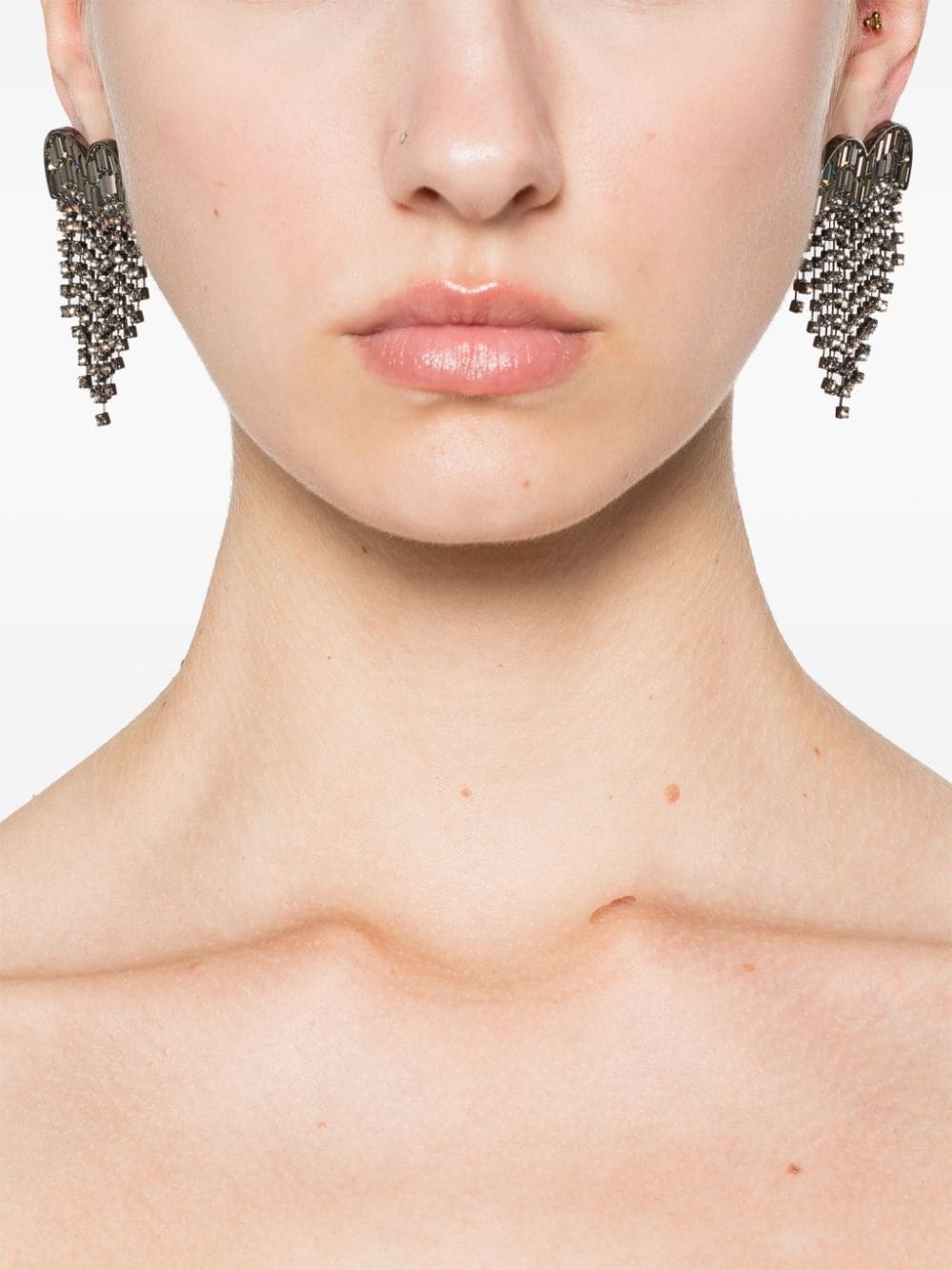 Crystal Heart earrings - 3