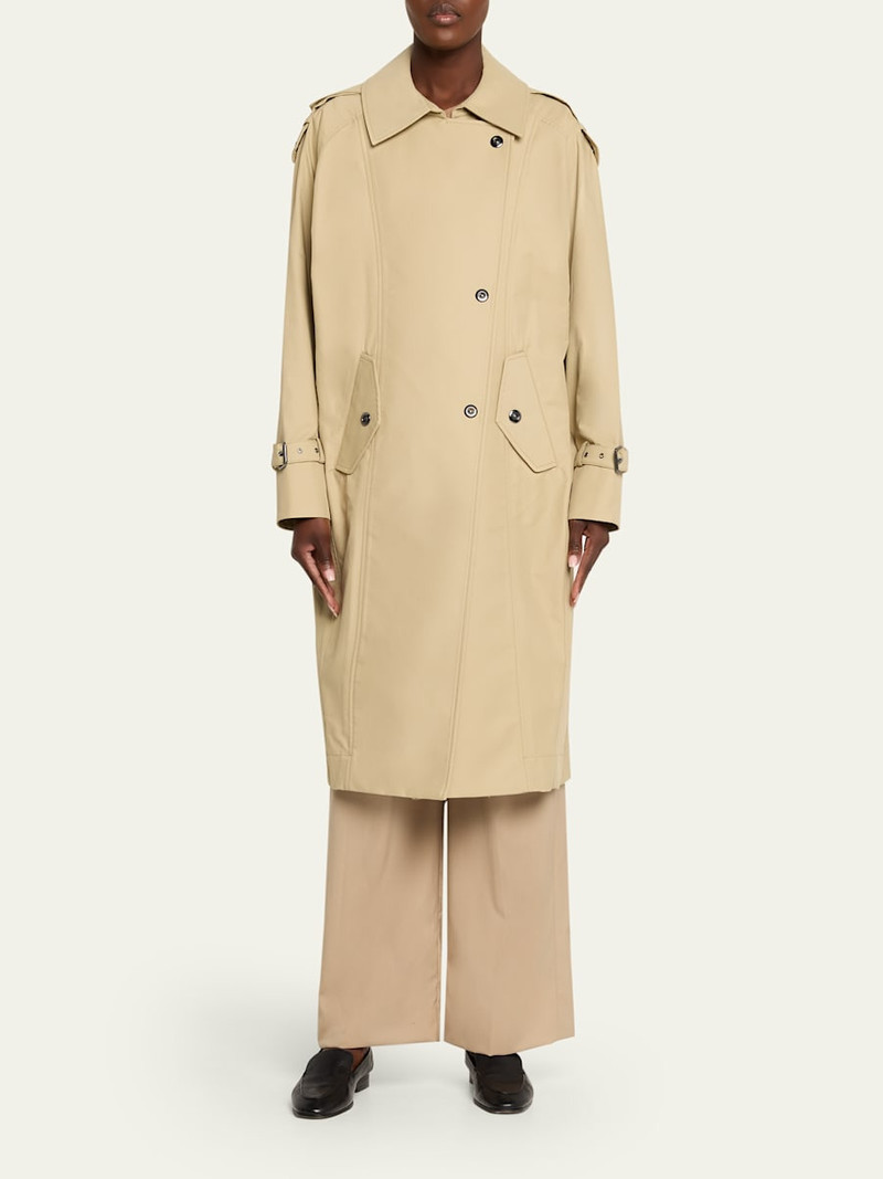 TWP Bogie Long Trench Coat outlook