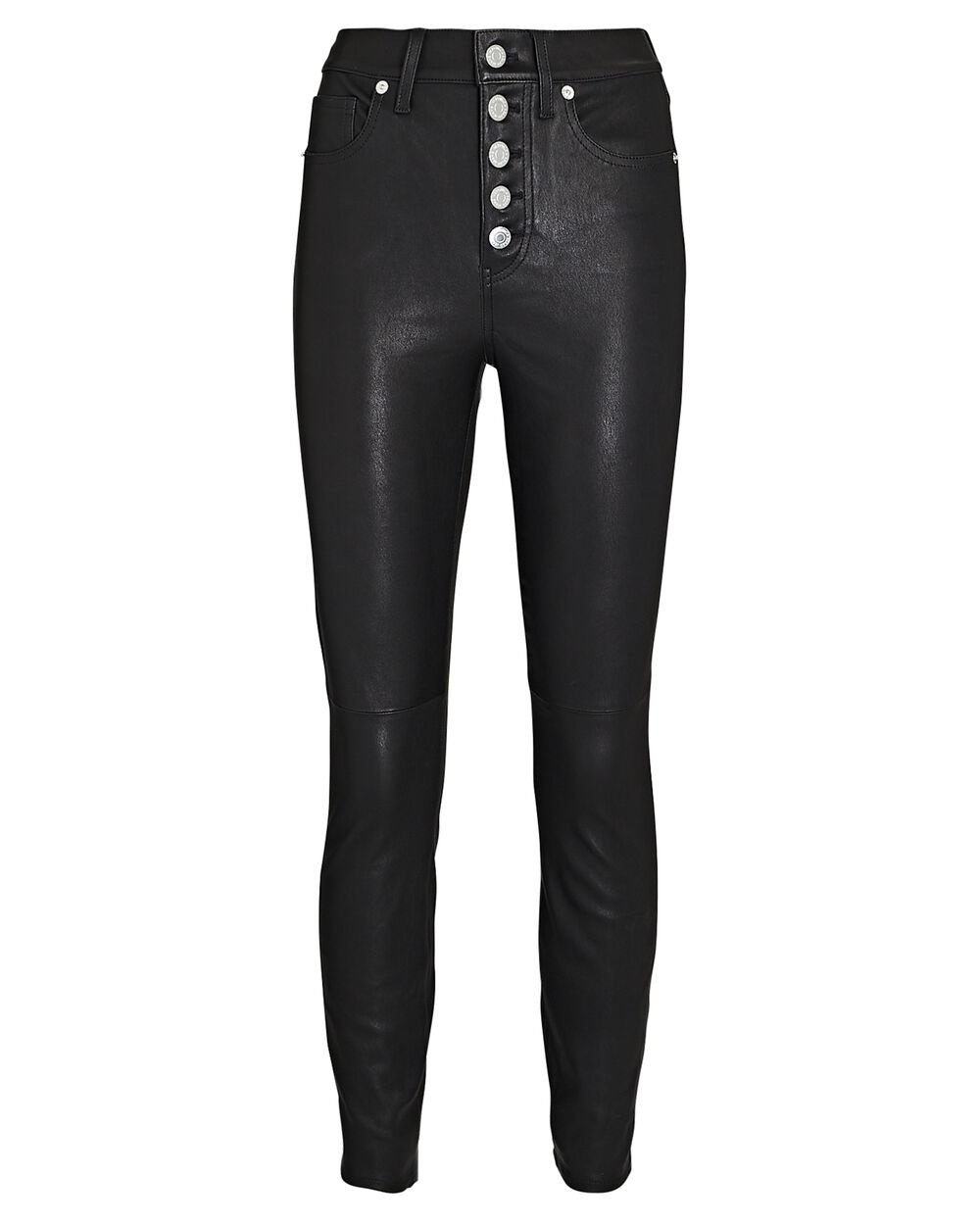 Debbie Leather Skinny Pants - 1