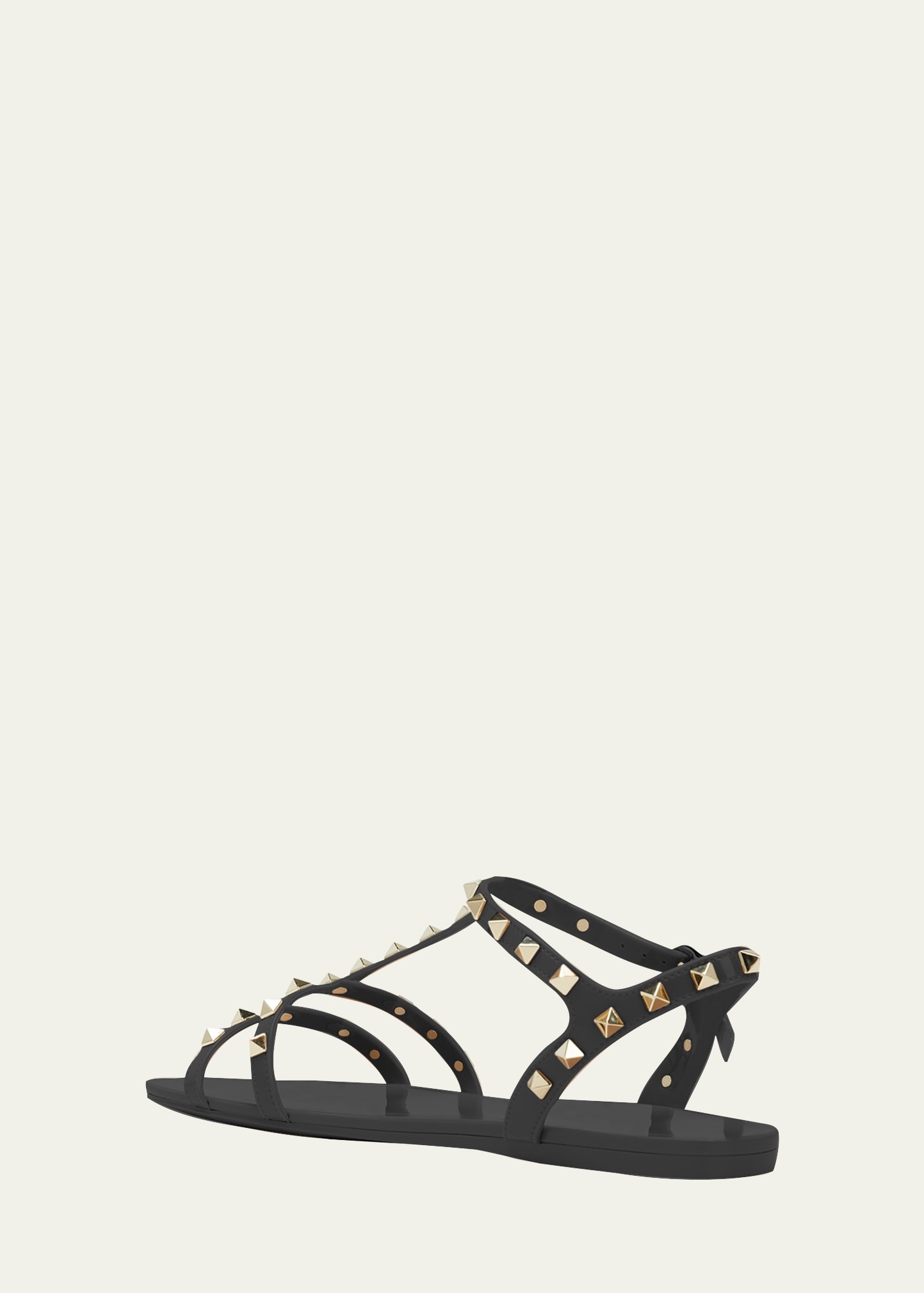 Rockstud Jelly Flat Gladiator Sandals - 4