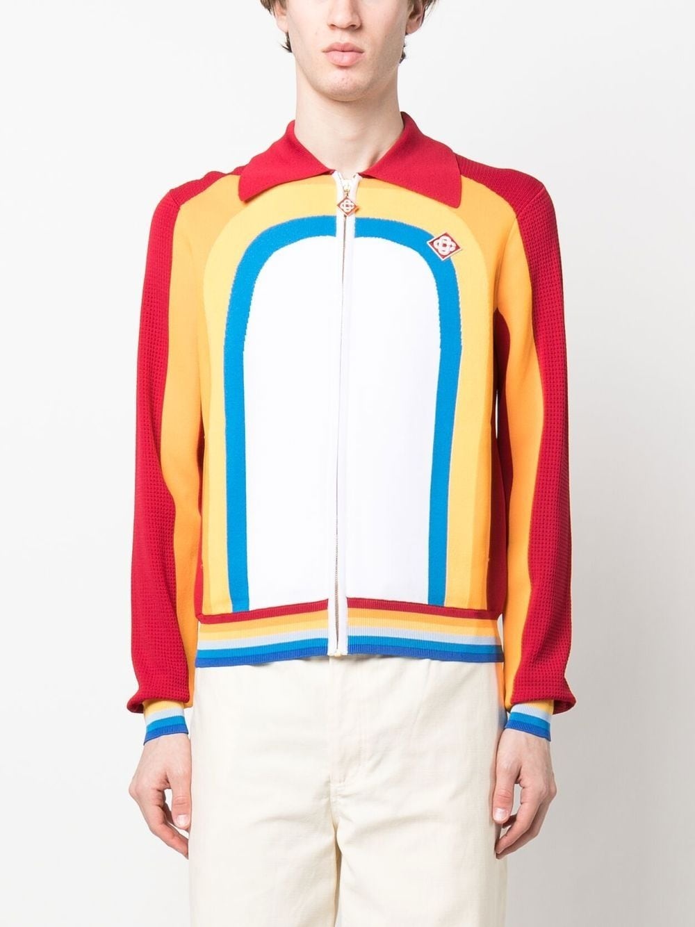 Arch zip-up track jacket - 4