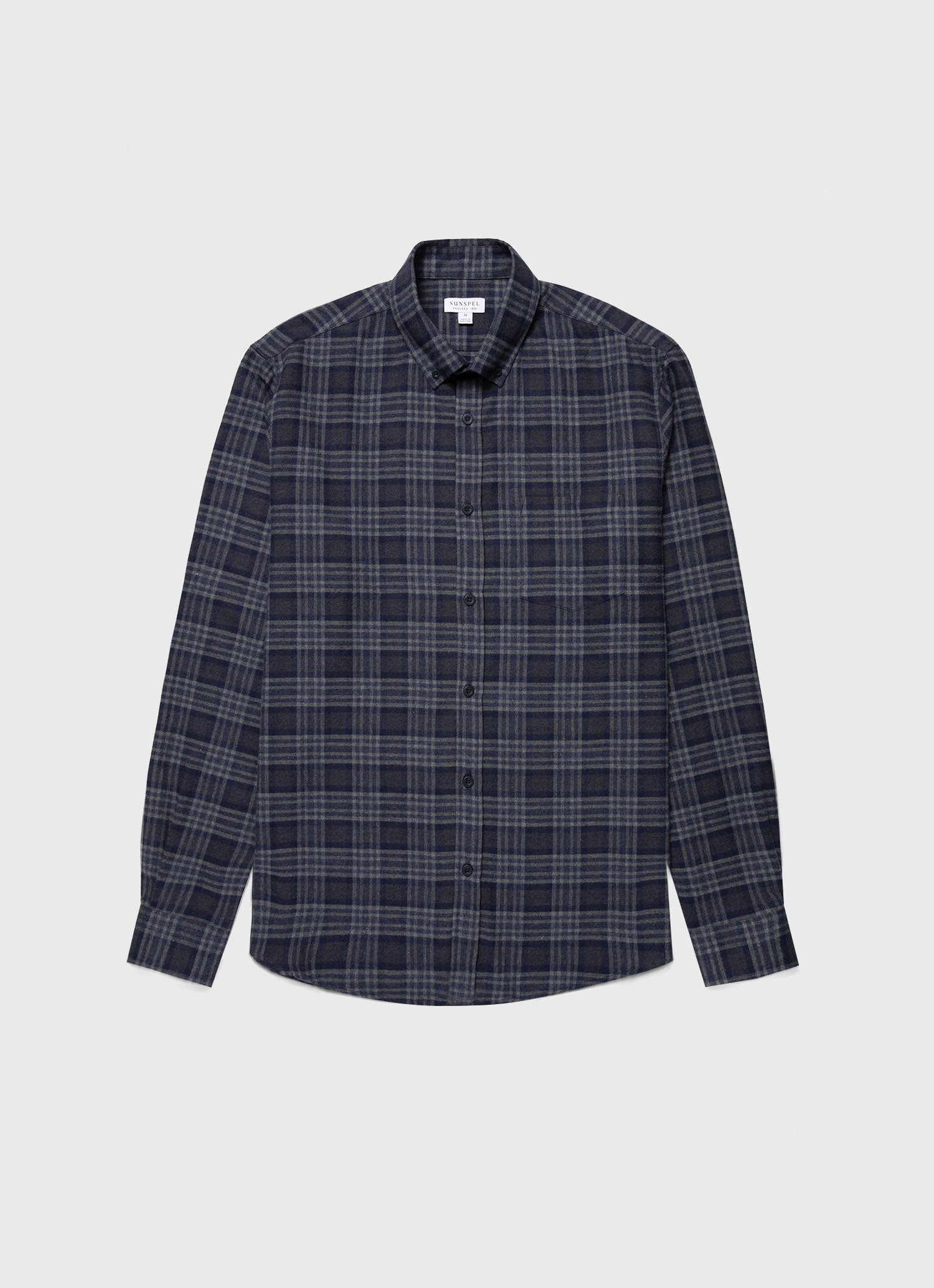 Button Down Flannel Shirt - 1