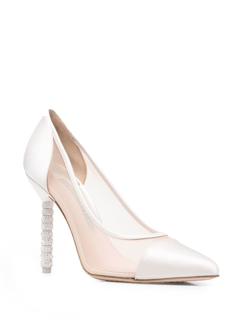 SOPHIA WEBSTER Jasmine 110mm pointed pumps outlook