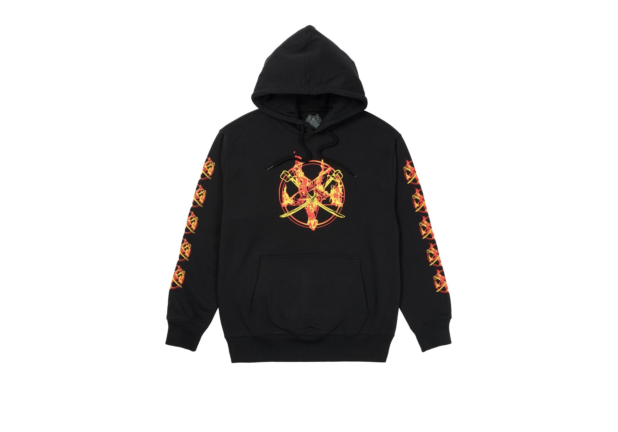 FLAMED HOOD BLACK - 1