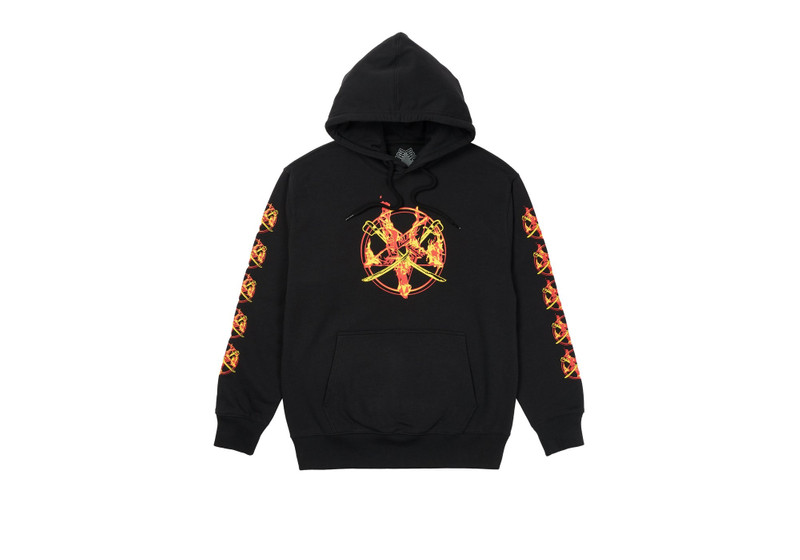 FLAMED HOOD BLACK - 1