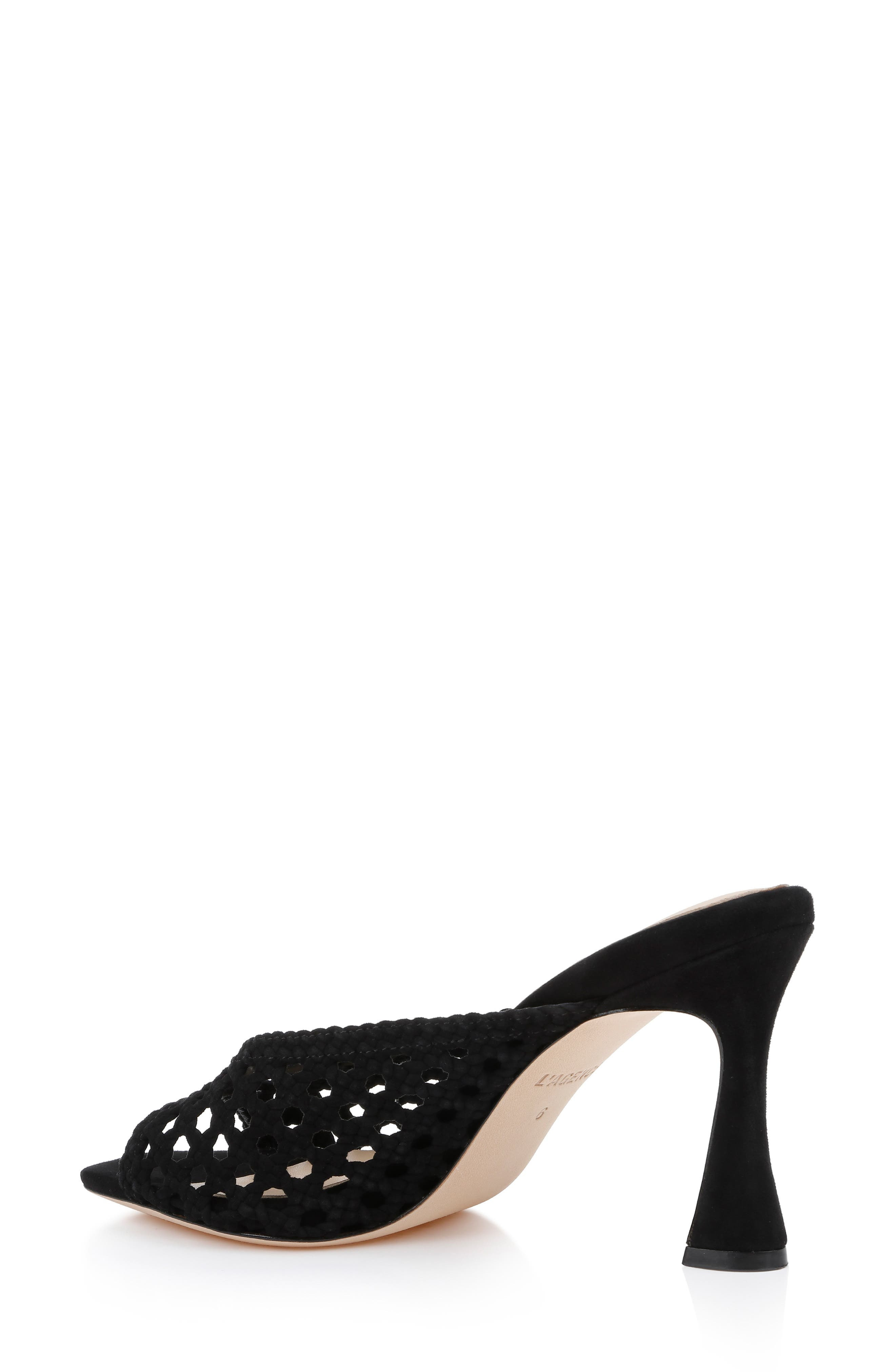 L'AGENCE Jacques Sandal in Black Suede at Nordstrom - 2