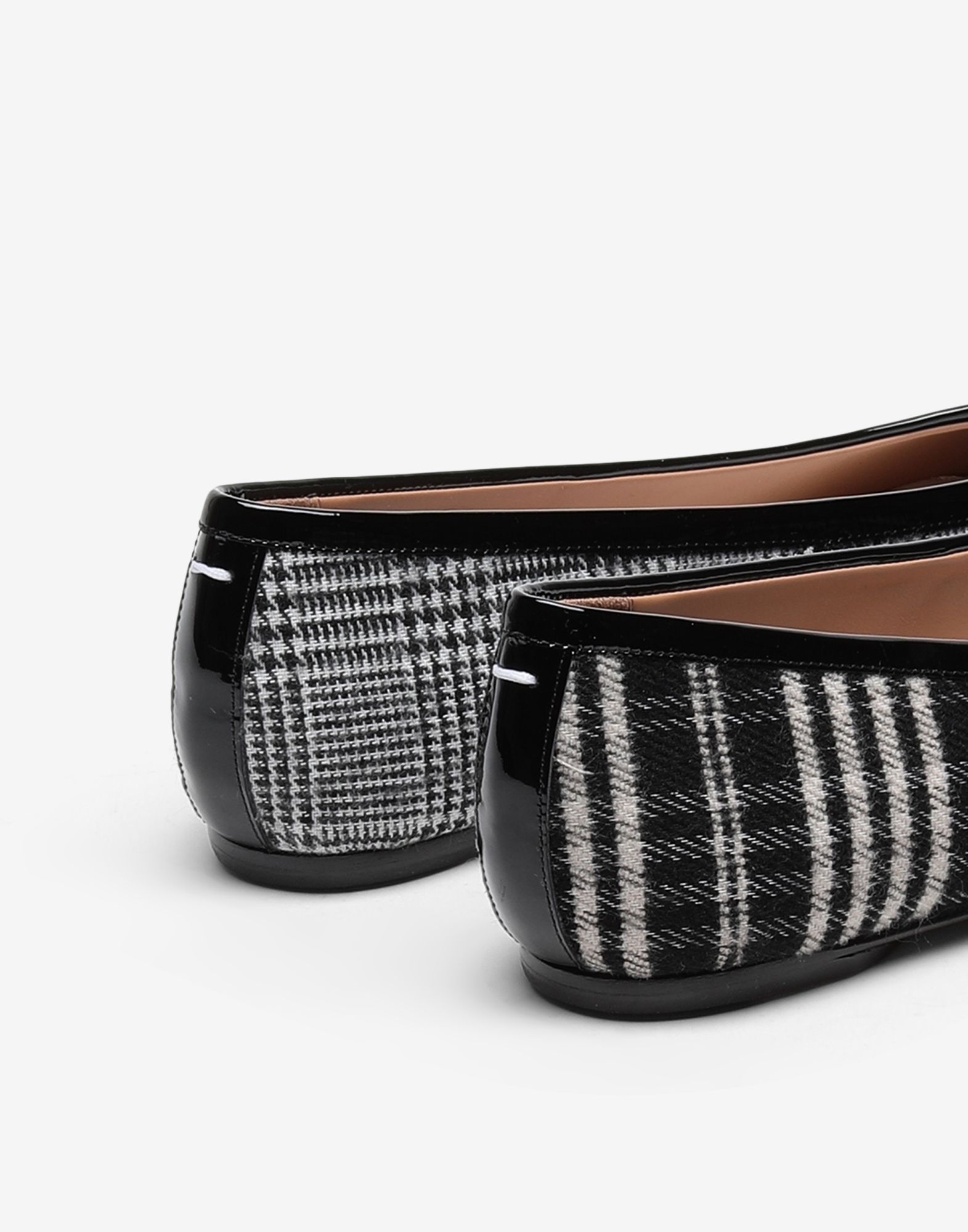 Tabi tartan ballerinas - 4