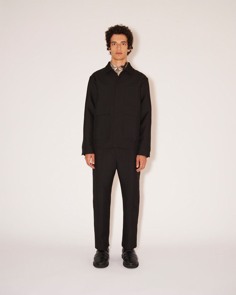 Nanushka LAVI - Double suiting oversized jacket - Black outlook