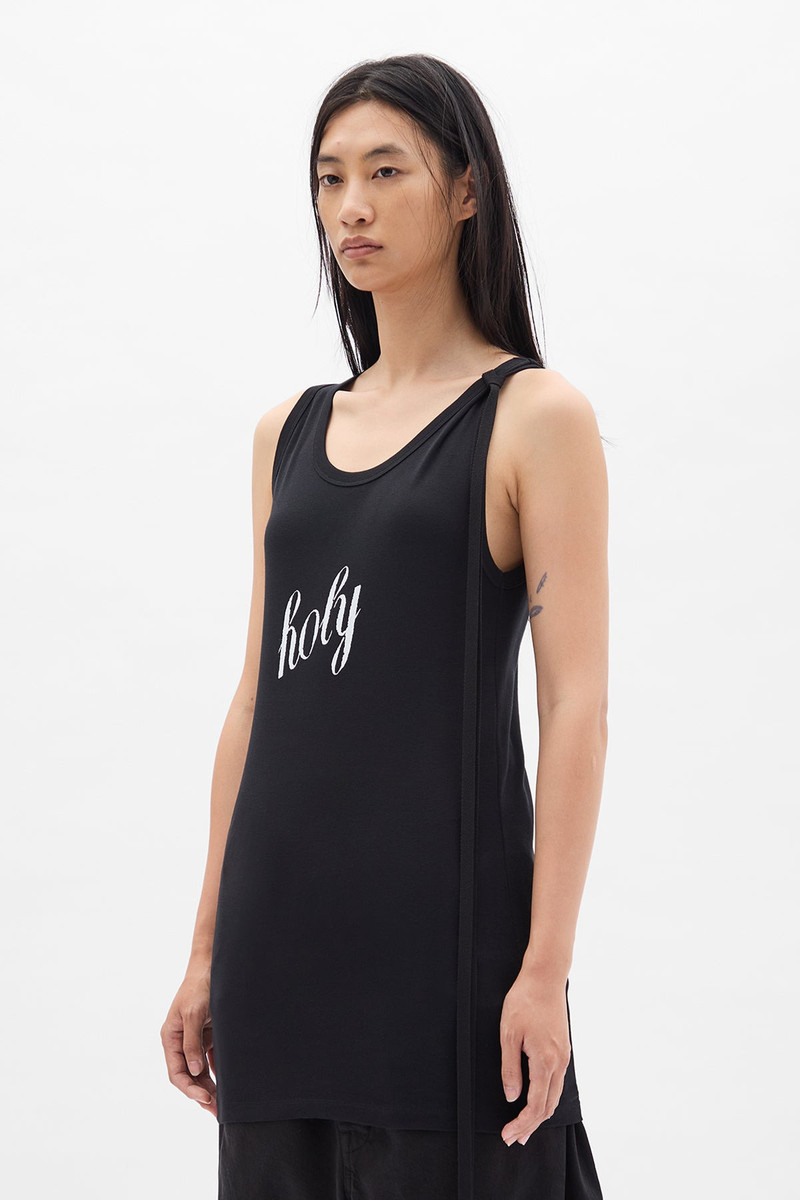 Ann Demeulemeester Seva ''Holy'' Print Tank Top outlook