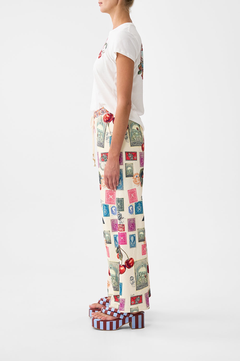 STRAIGHT LEG TRACK PANT - 4