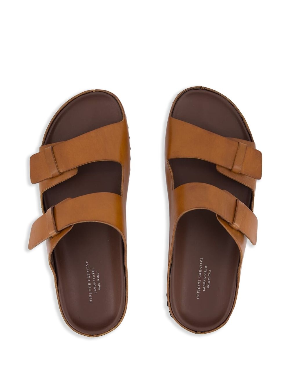 leather slides - 5