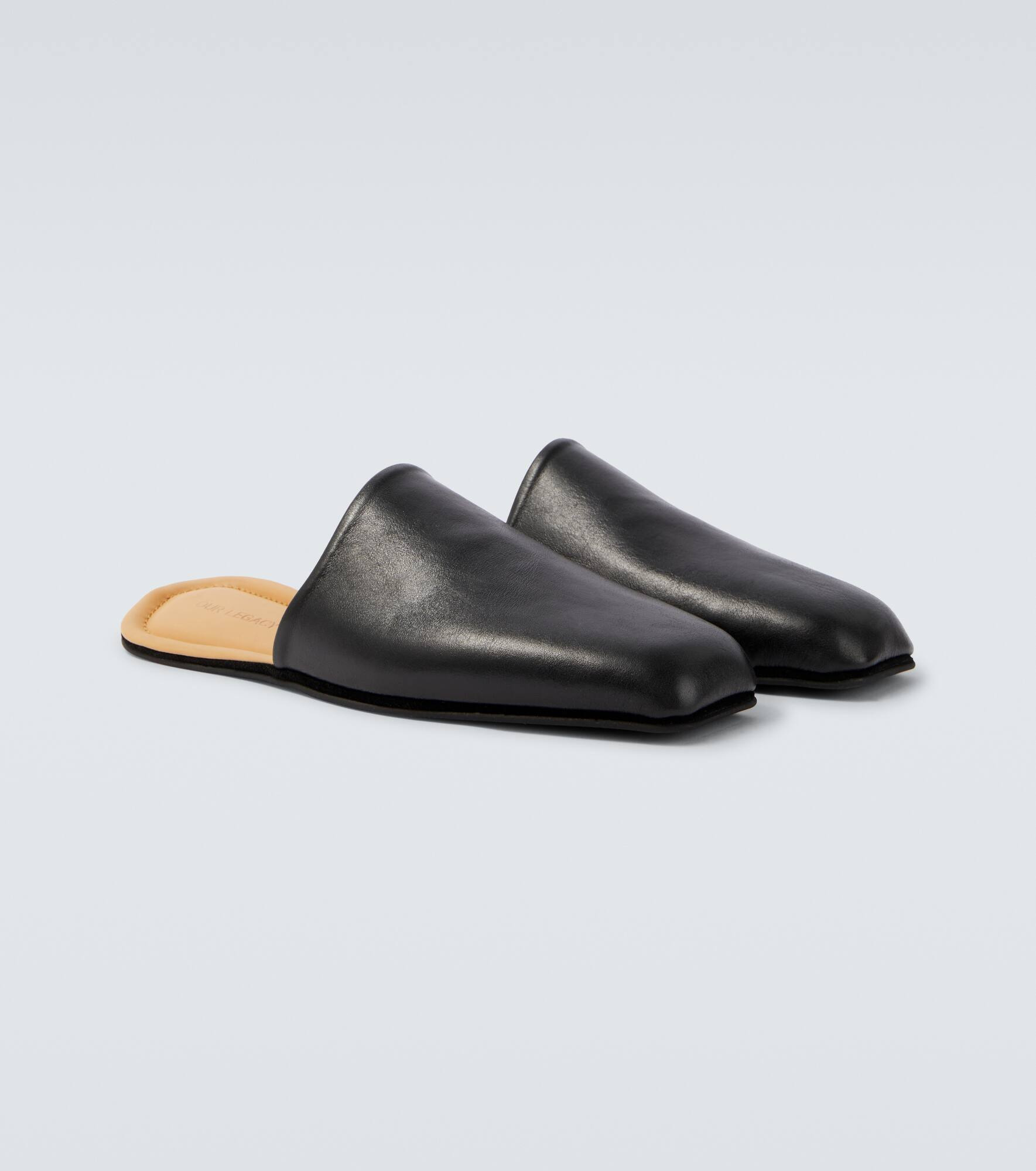 Cigarr leather mules - 5