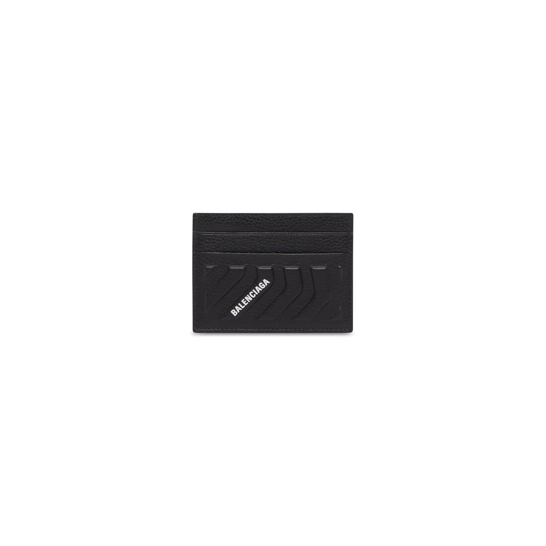 Men's Car Card Holder in Black - 1