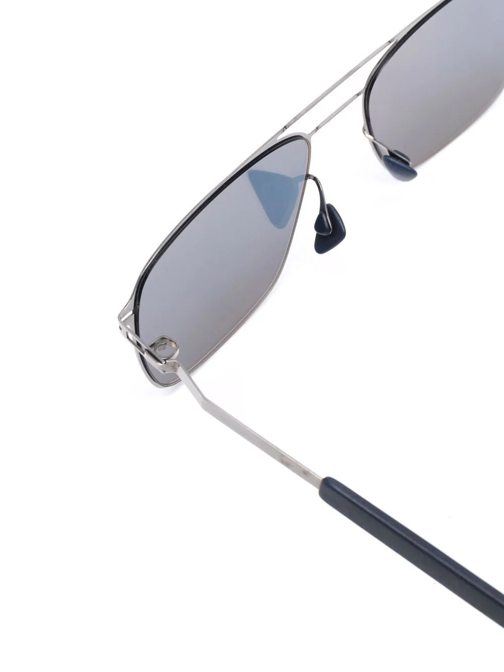rectangular-frame metal sunglasses - 3