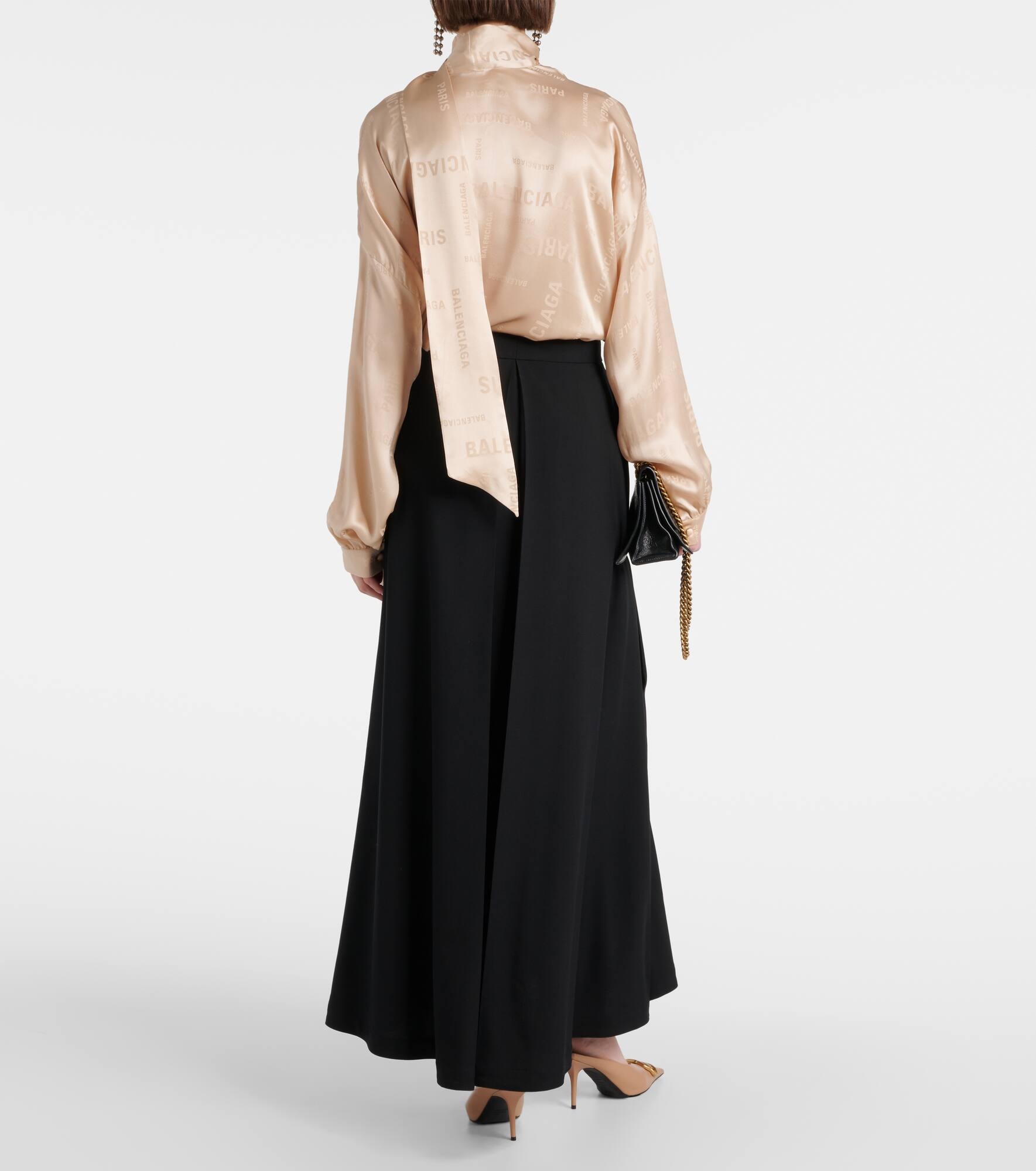 Wool maxi skirt - 3