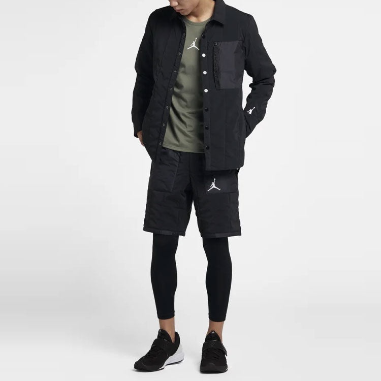 Air Jordan 23 Engineered Space Cotton Coach Jacket Black AJ1053-010 - 3