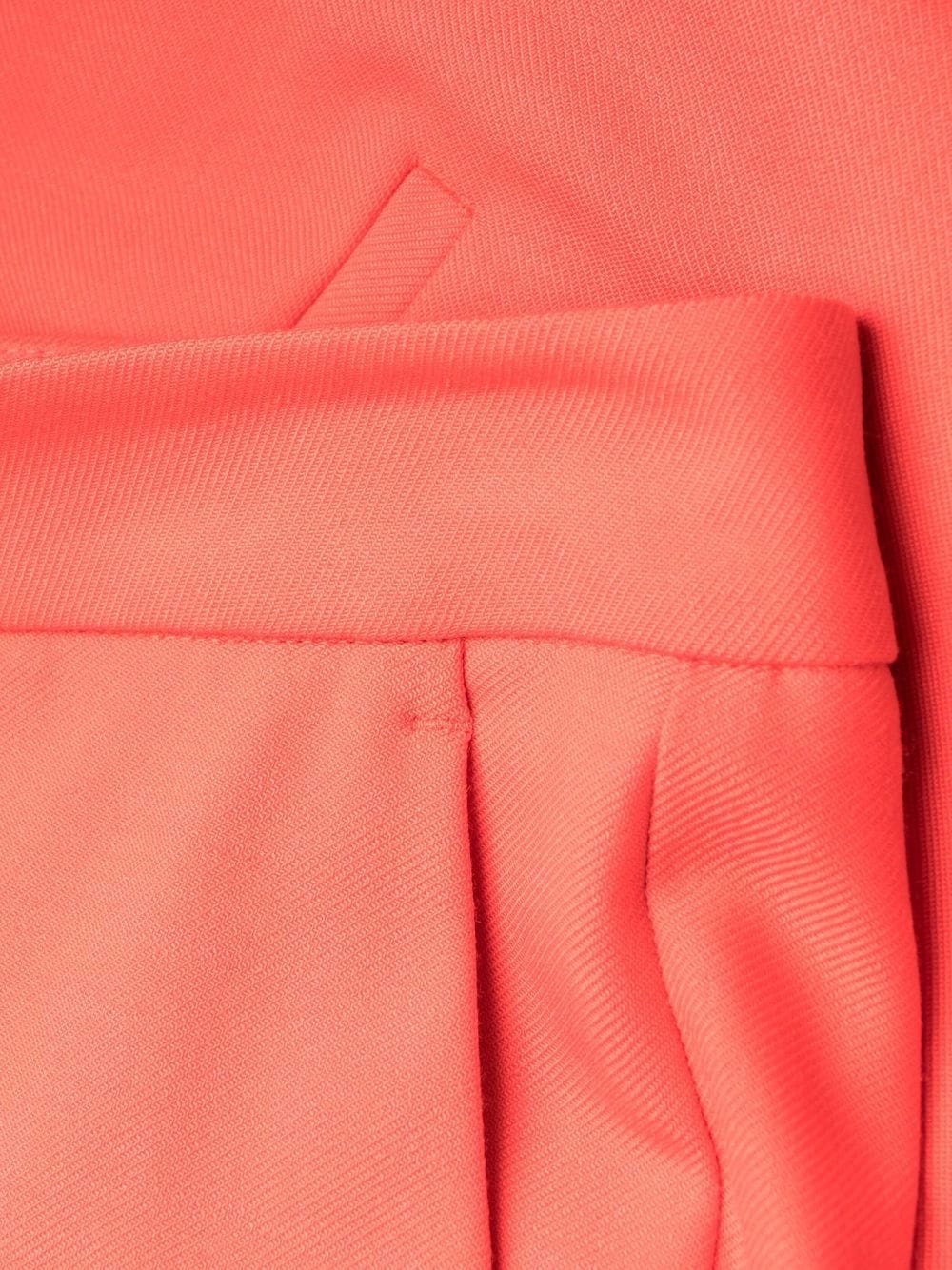 split-hem flared trousers - 6