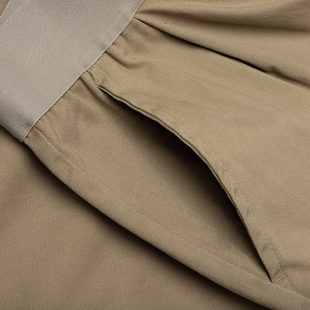 ESSENTIALS WOMEN'S RELAXED TROUSER - OAK - 4