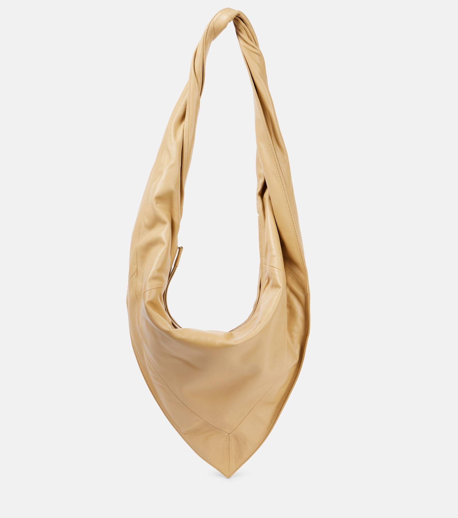 Scarf Small leather shoulder bag - 1