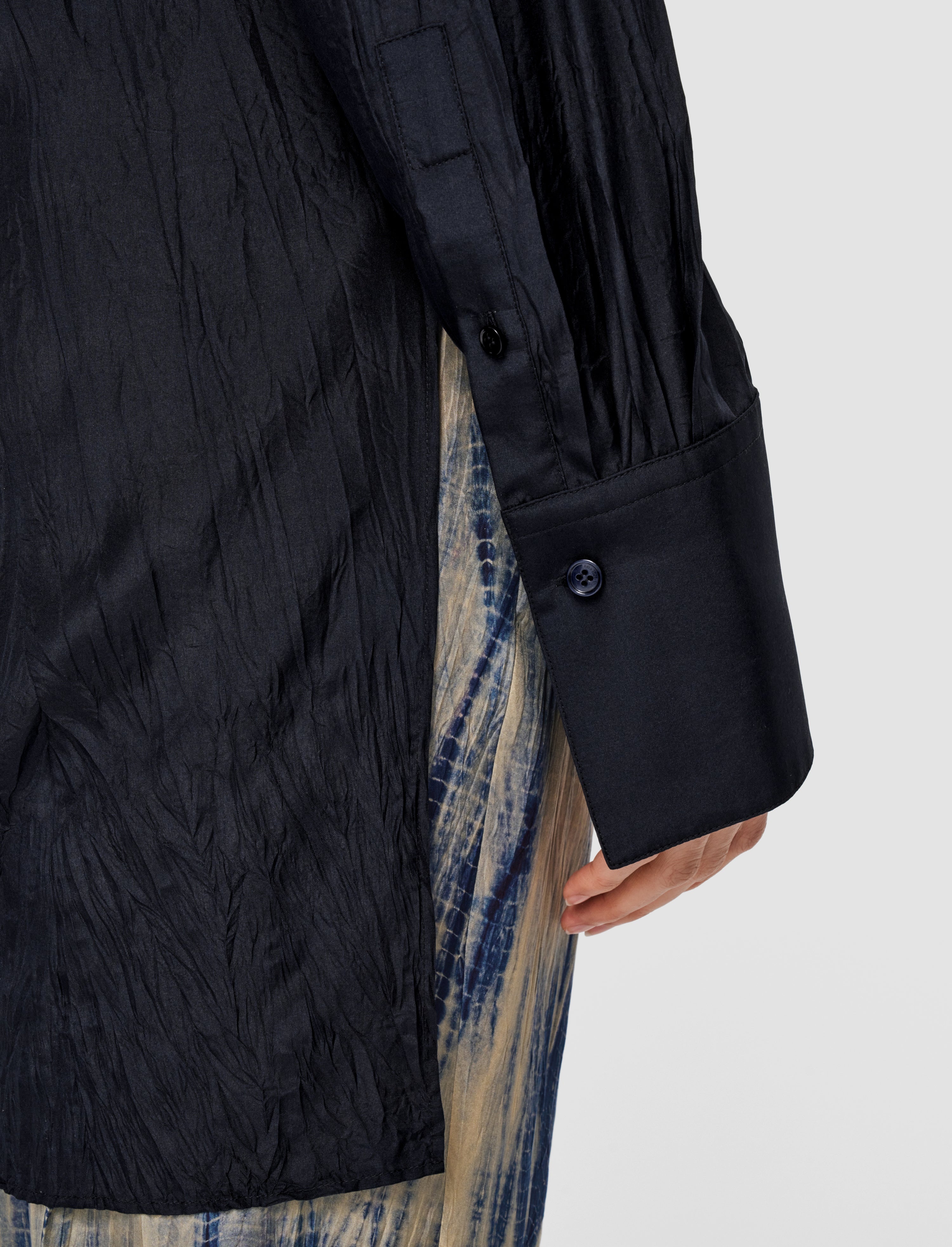 Bold Habotai Silk Blouse - 4