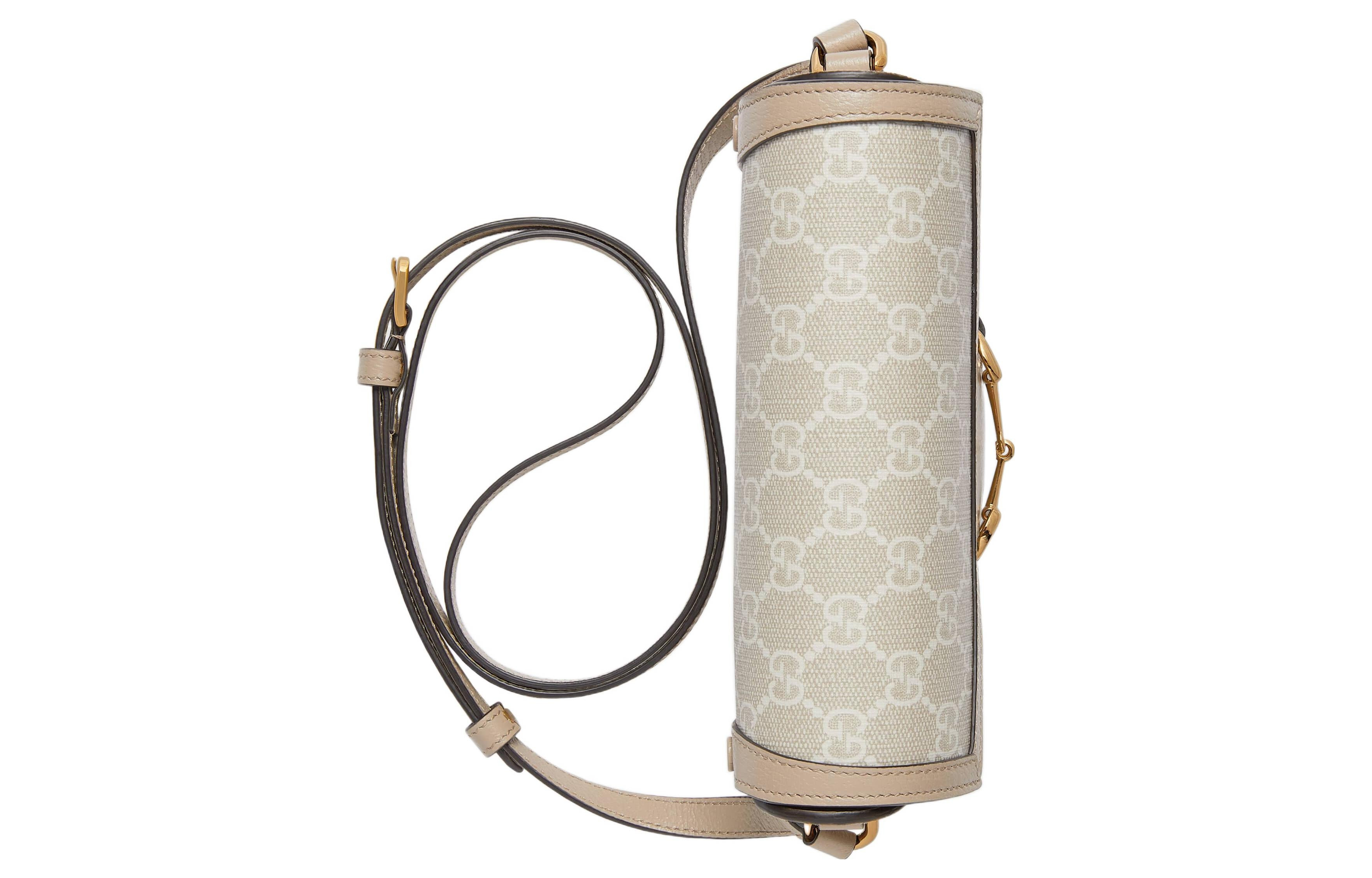 (WMNS) Gucci Horsebit 1955 mini 'Khaki' 699296-UULBG-9683 - 4