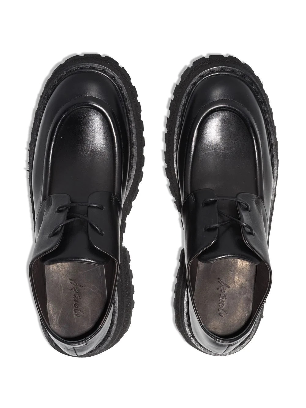 ridged-sole Derby shoes - 5