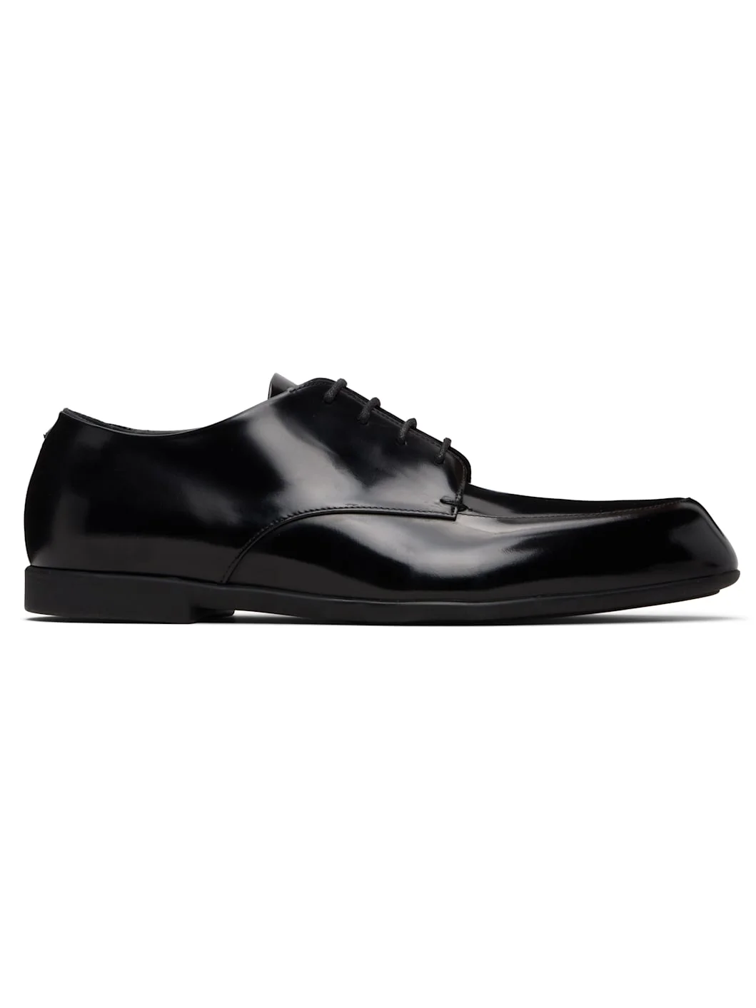 Black Lace-Up Derbys - 1