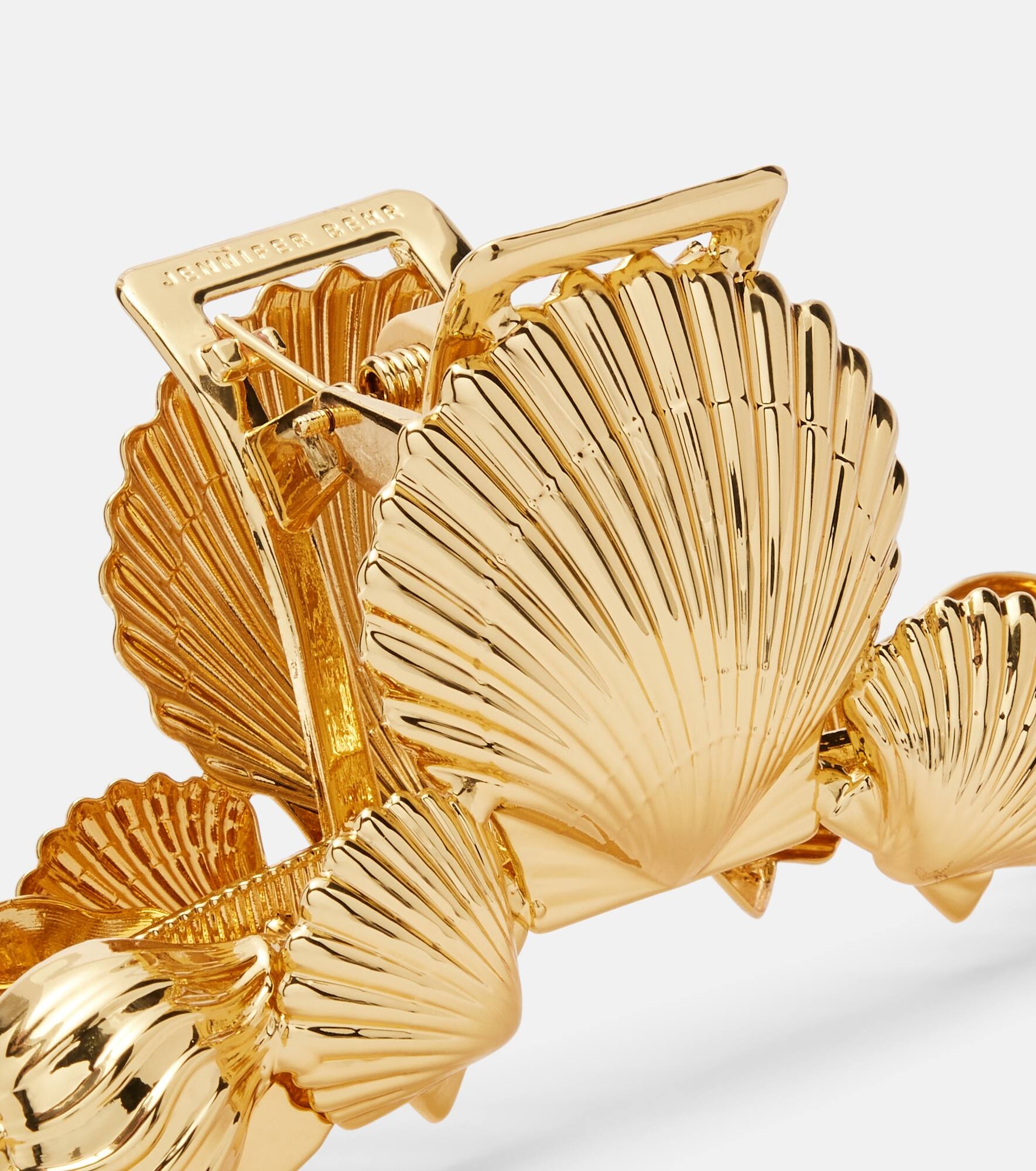 Oceane gold-plated hair clip - 3