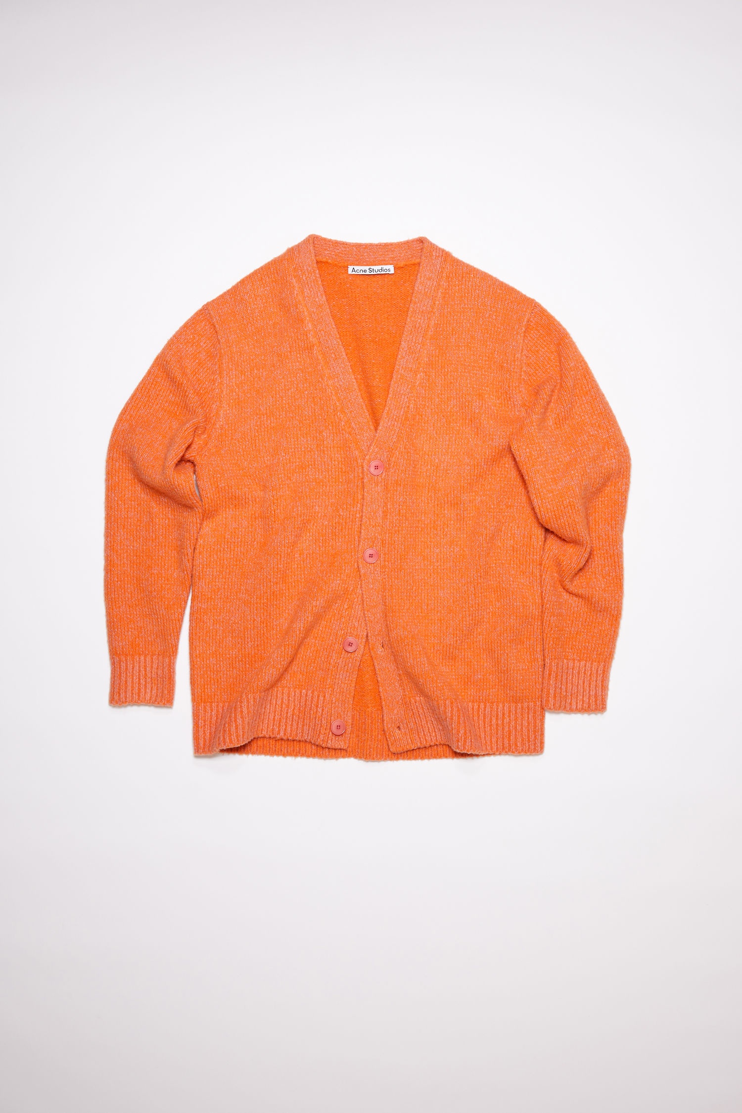 Cardigan sweater - Coral red - 1