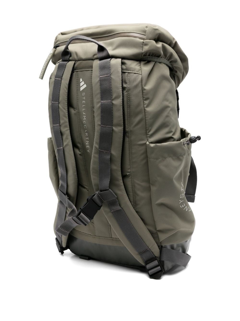 logo-print backpack - 3