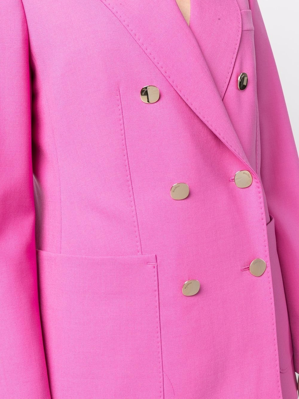 double-breasted tailored blazer - 5