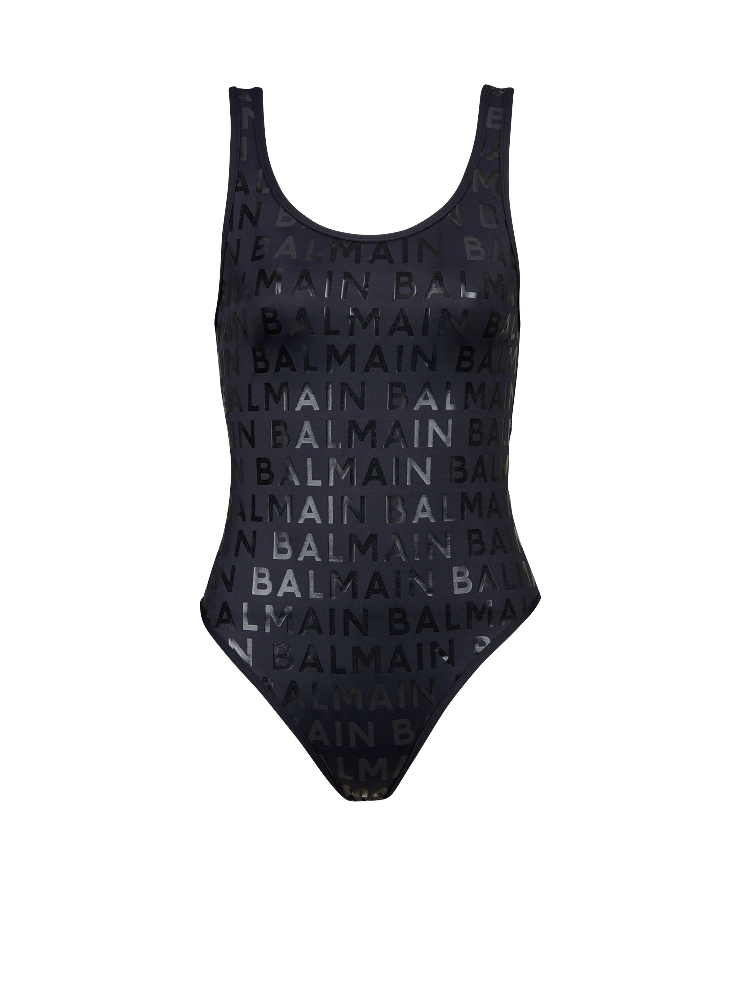 Balmain logo swimsuit - 1