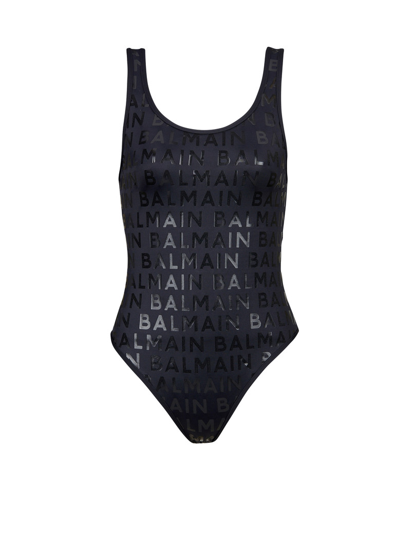 Balmain logo swimsuit 1