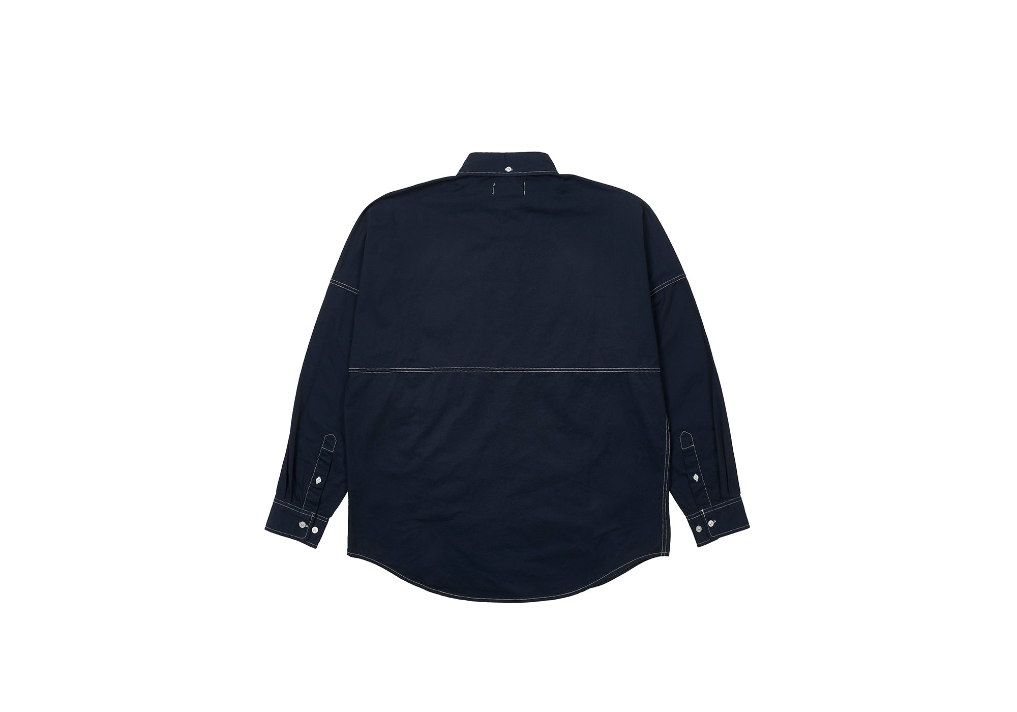MULTI POCKET SHIRT NAVY - 2