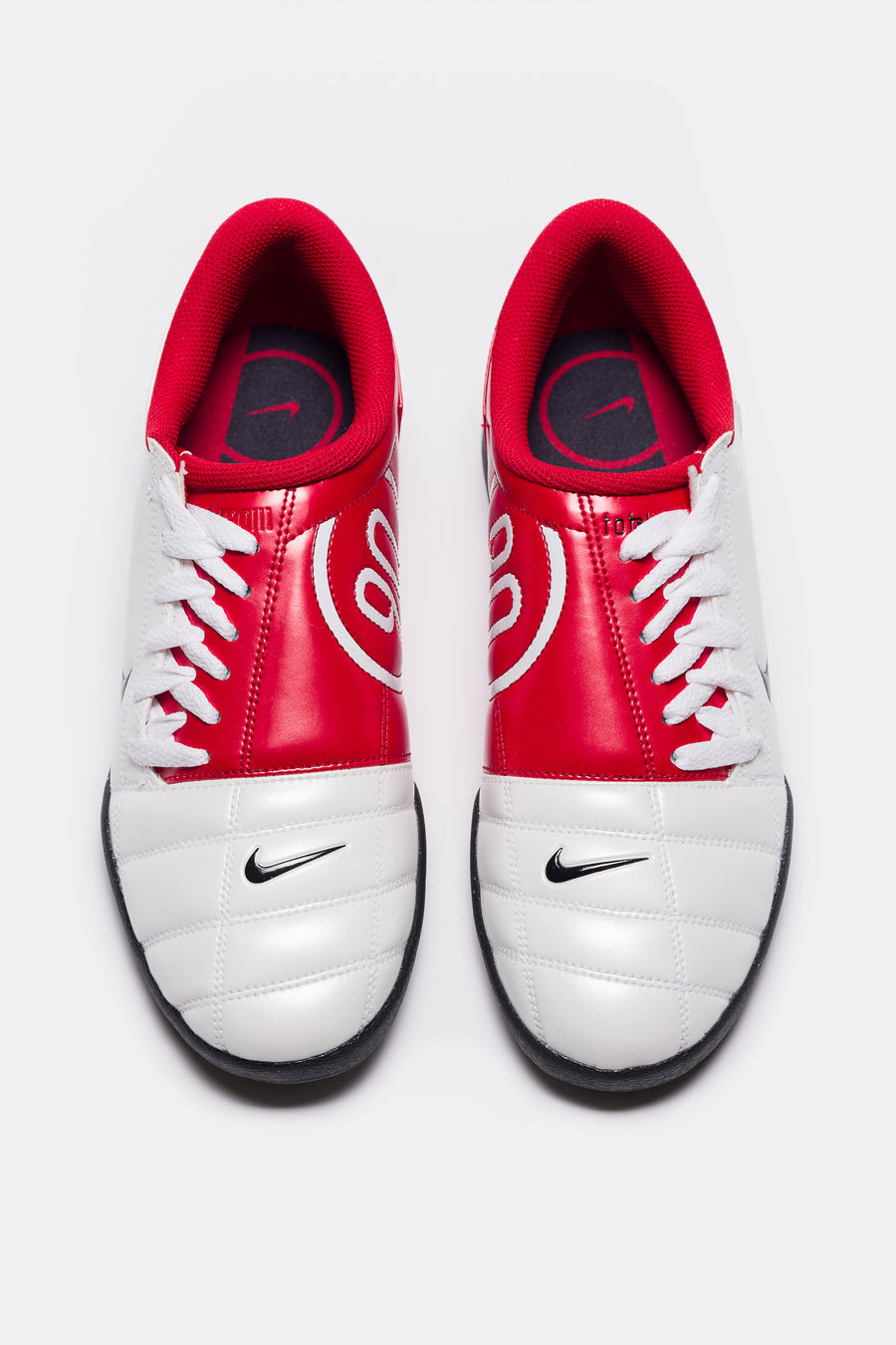 Total 90 Sneaker in White/Black/Gym Red - 4