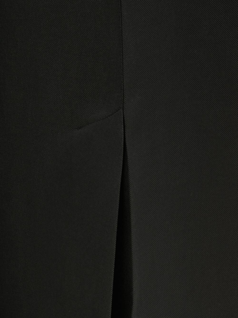 SPLIT HEM WIDE LEG TROUSERS - 2