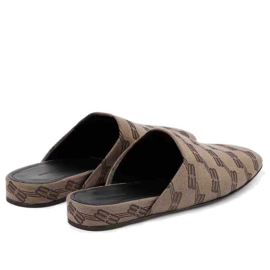 Balenciaga Cosy Mules 'BB Monogram Brown' 636605W2I103020 - 4